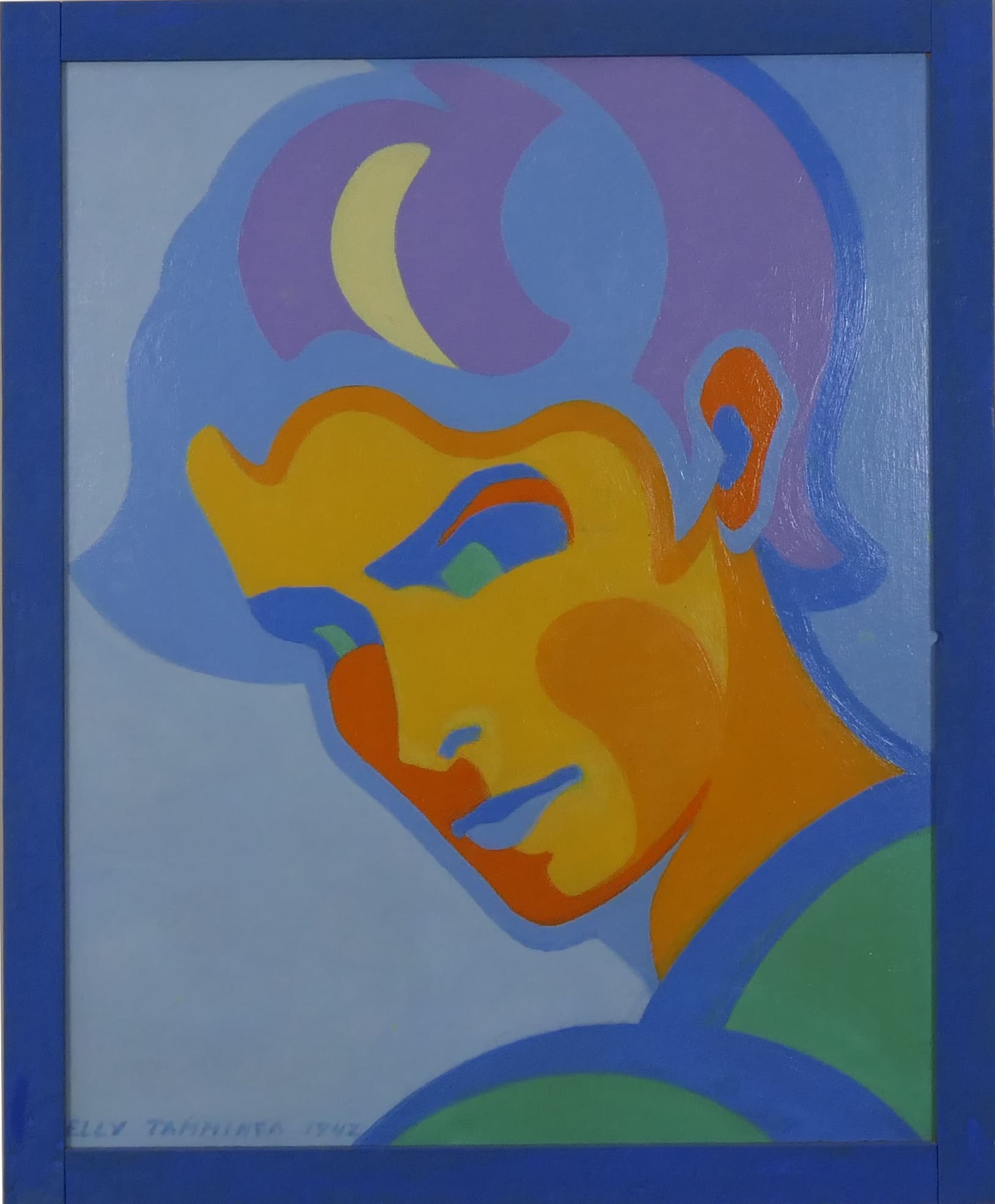 Zelfportret zonder lijst