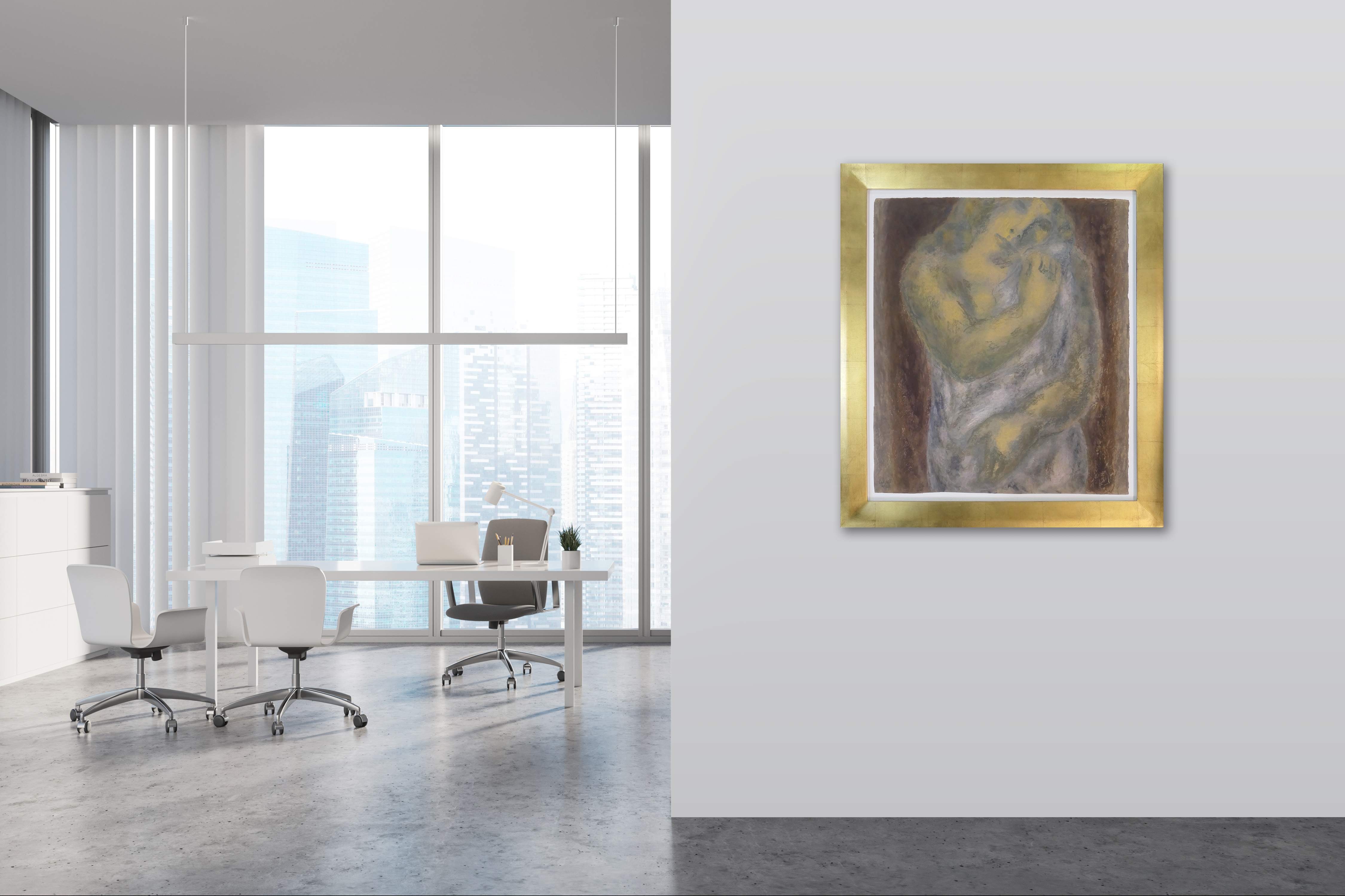 Moeder en kind zonder lijst