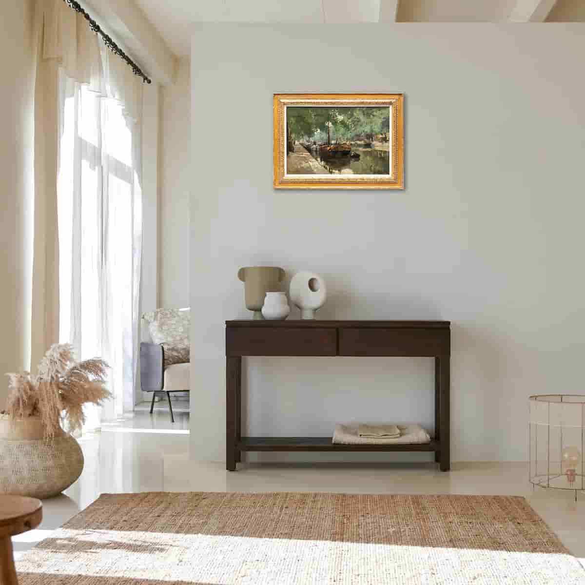 Cornelis Vreedenburgh - Keizersgracht te Amsterdam (in interieur)