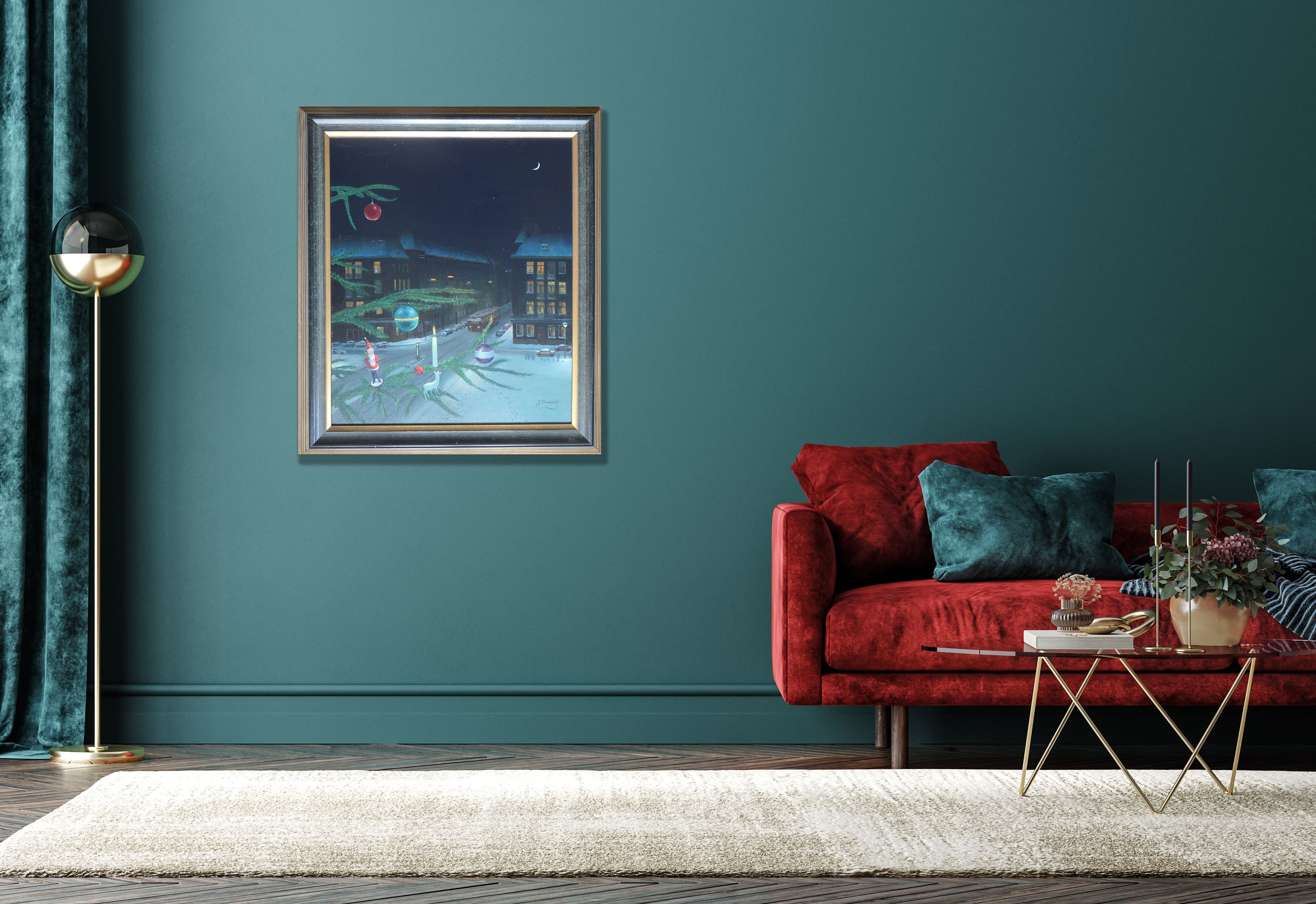 Kerstmis zonder lijst