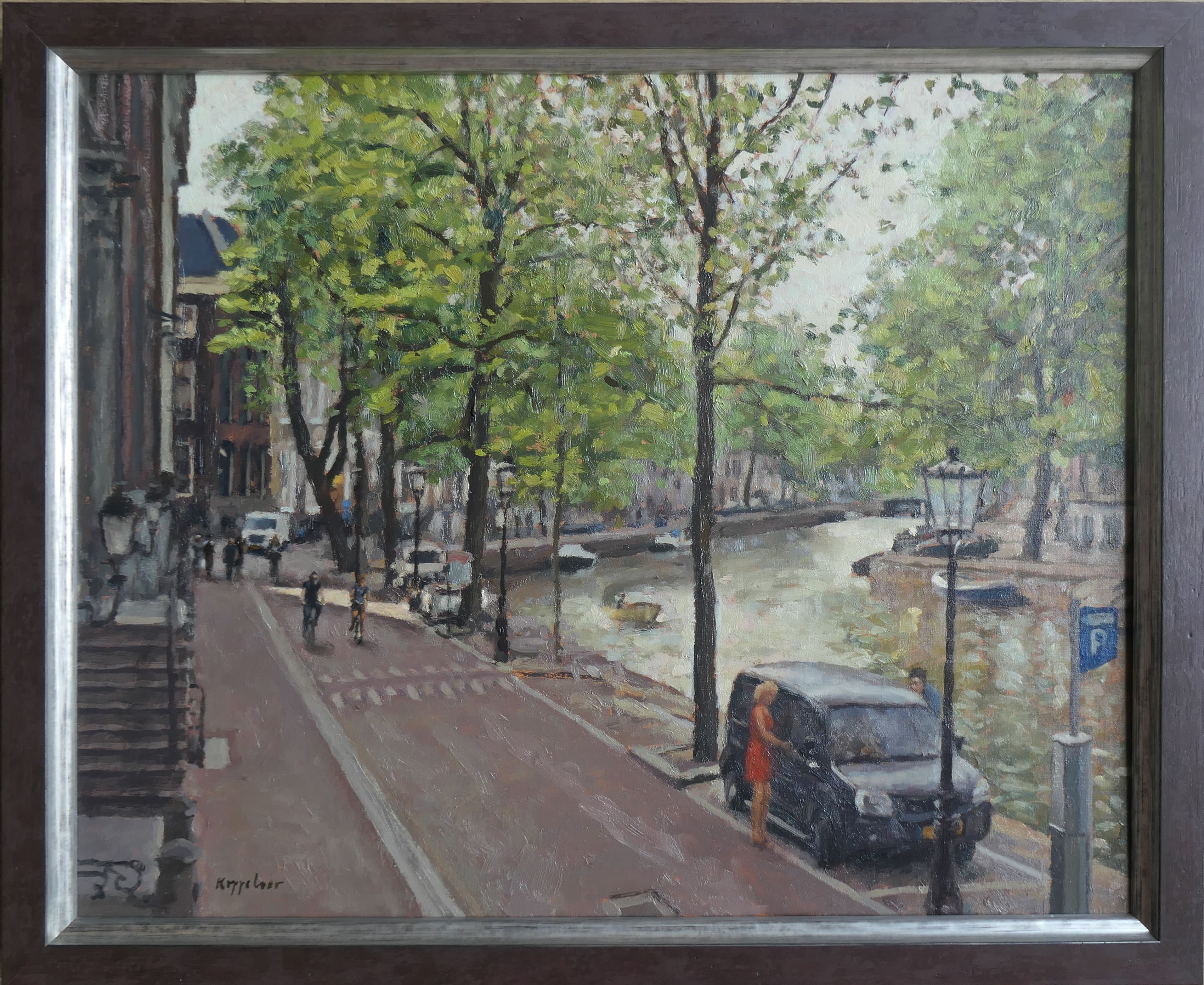 Herengracht Amsterdam: Gouden Bocht zonder lijst