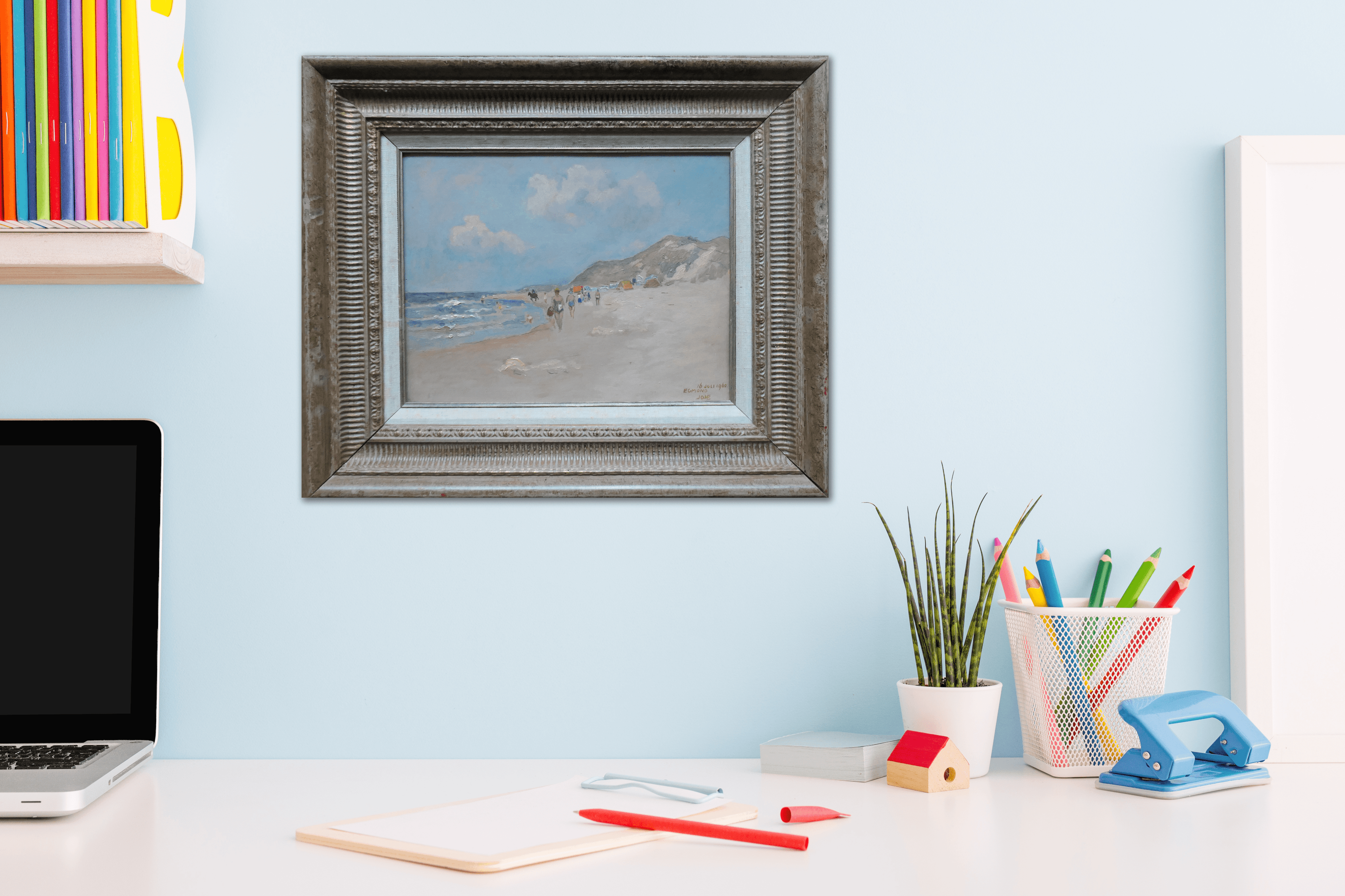 Strand Egmond zonder lijst