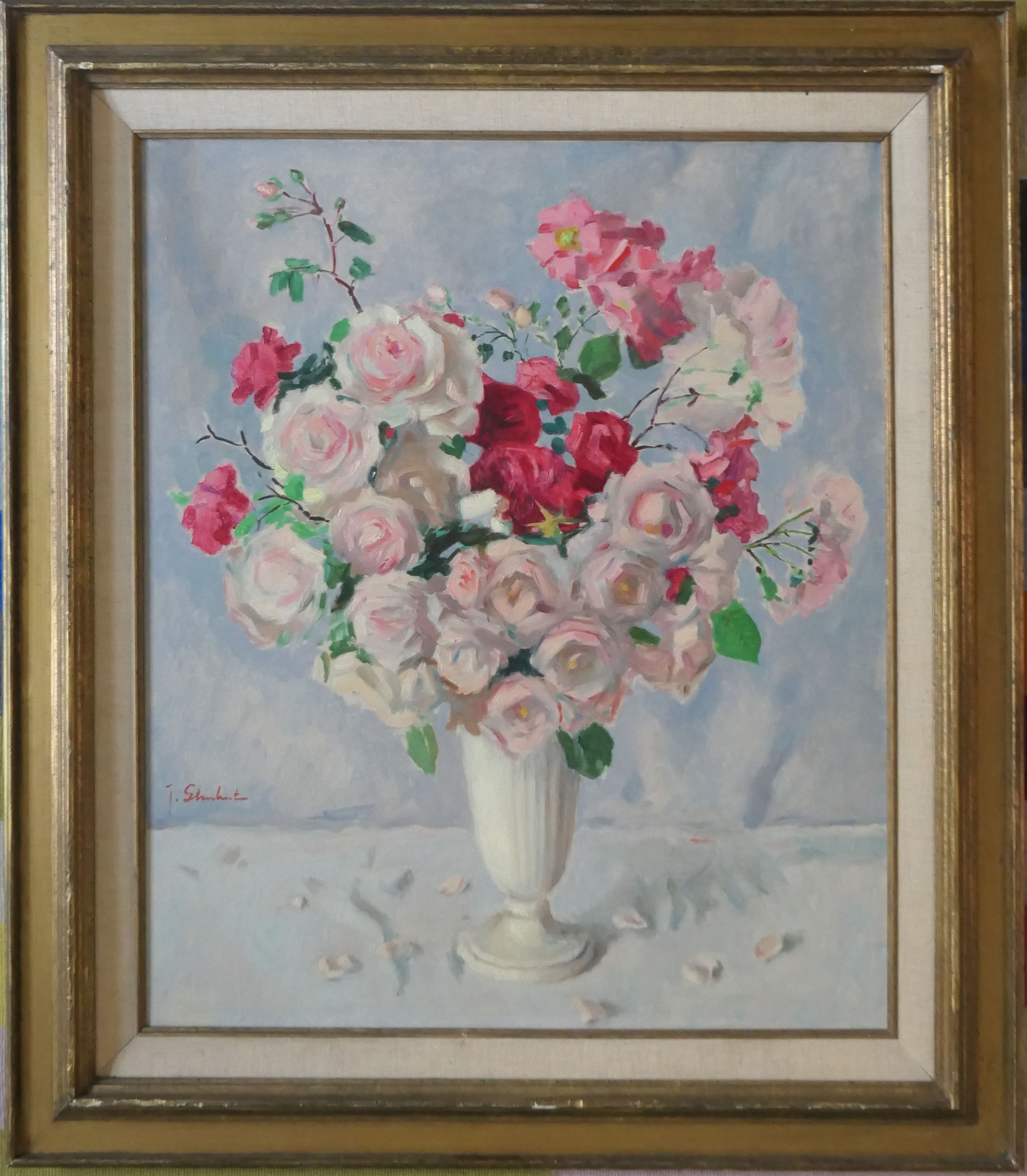 Rozen zonder lijst