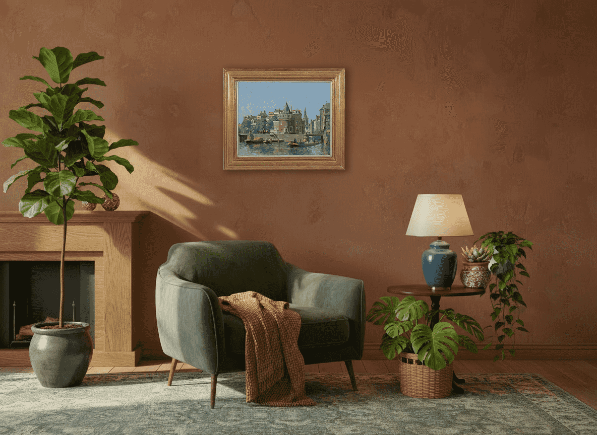 Willem-Alexander Knip - Schreierstoren te Amsterdam (in interieur)