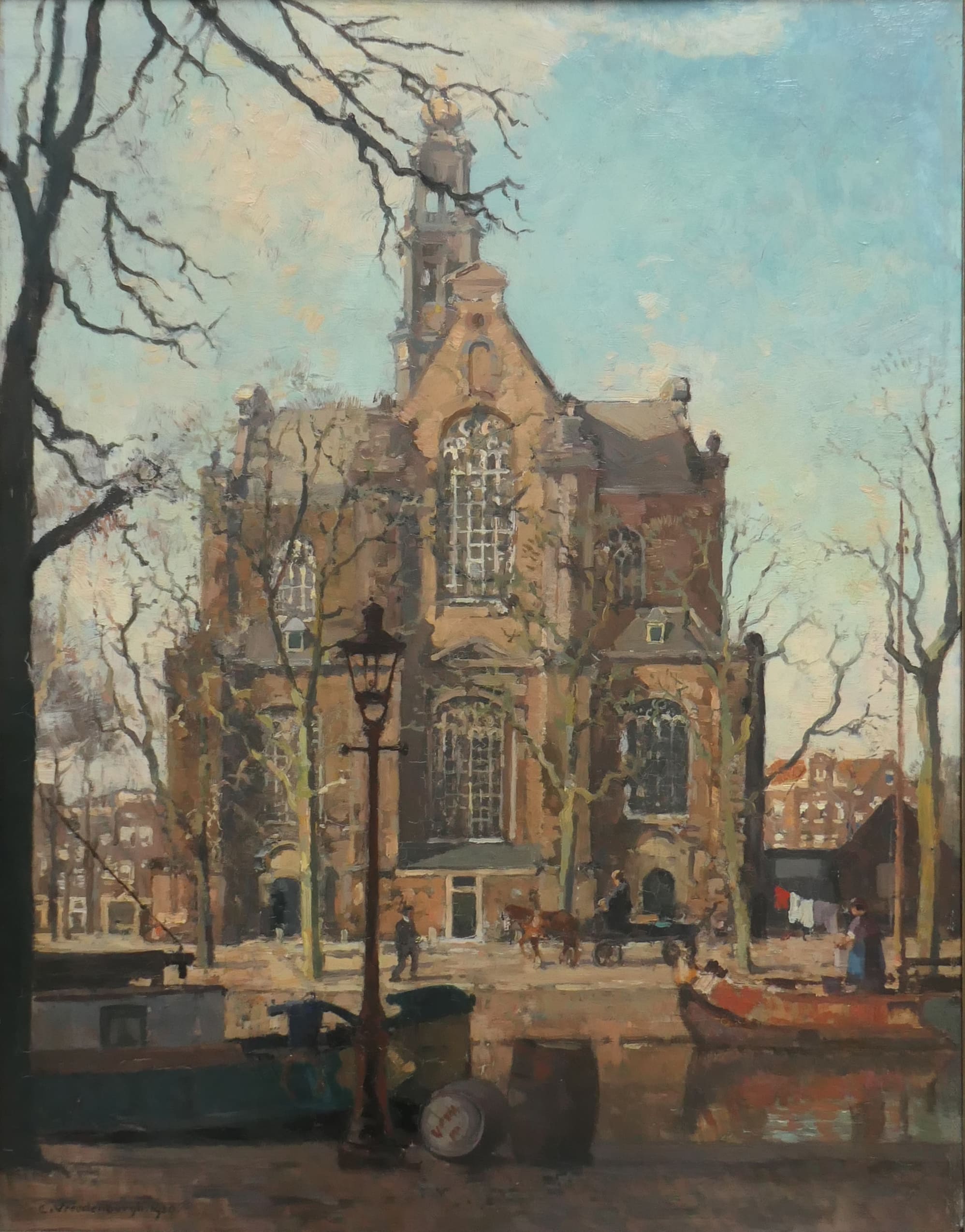 Westerkerk zonder lijst