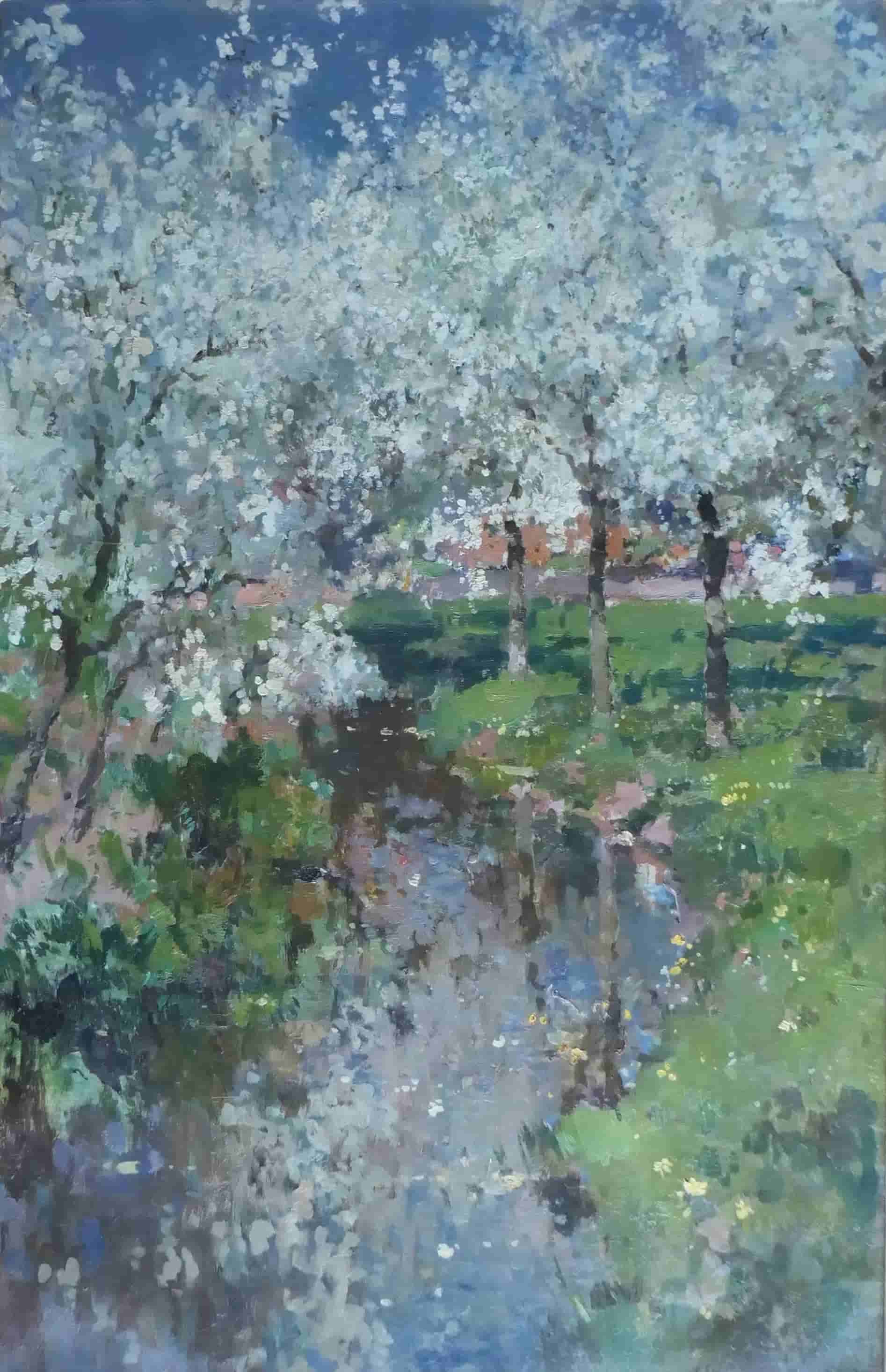 Cornelis Vreedenburgh - Bloesem (zonder lijst)