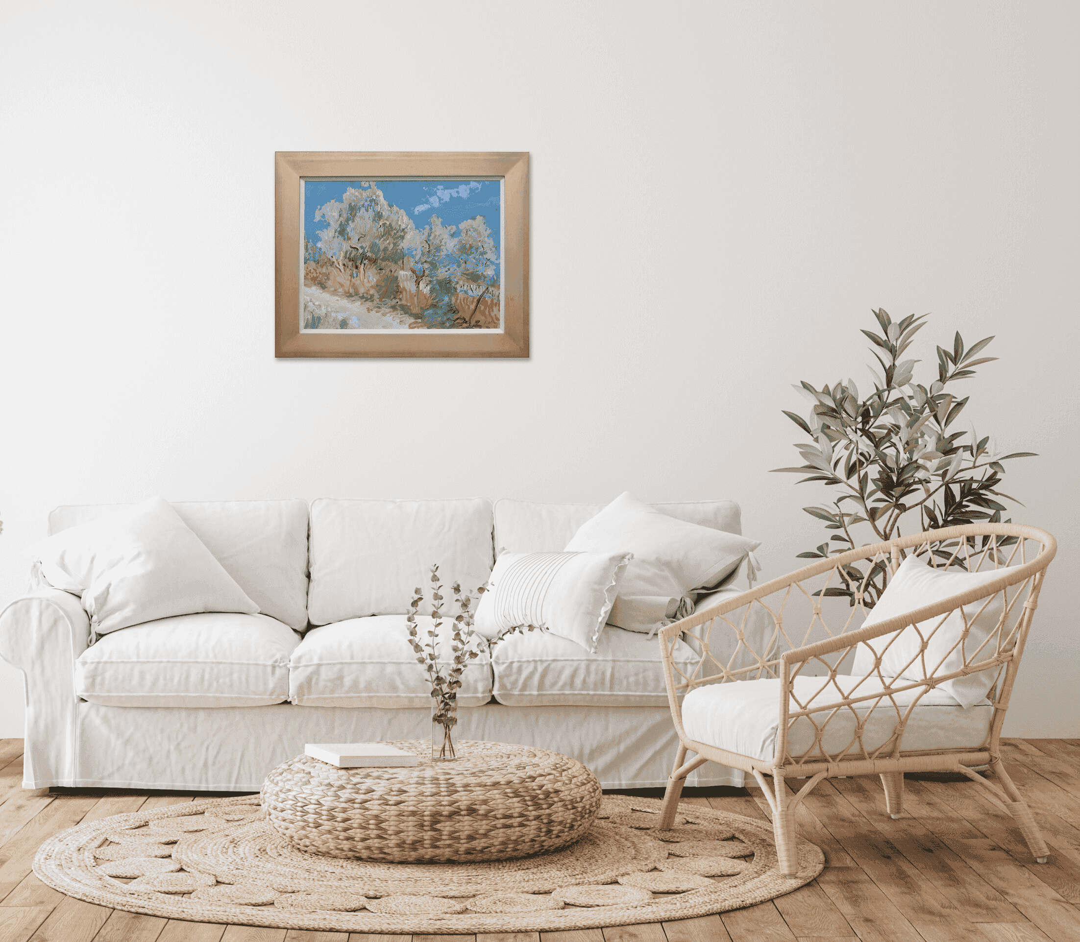 Jan Altink - Olijfbomen (in interieur)