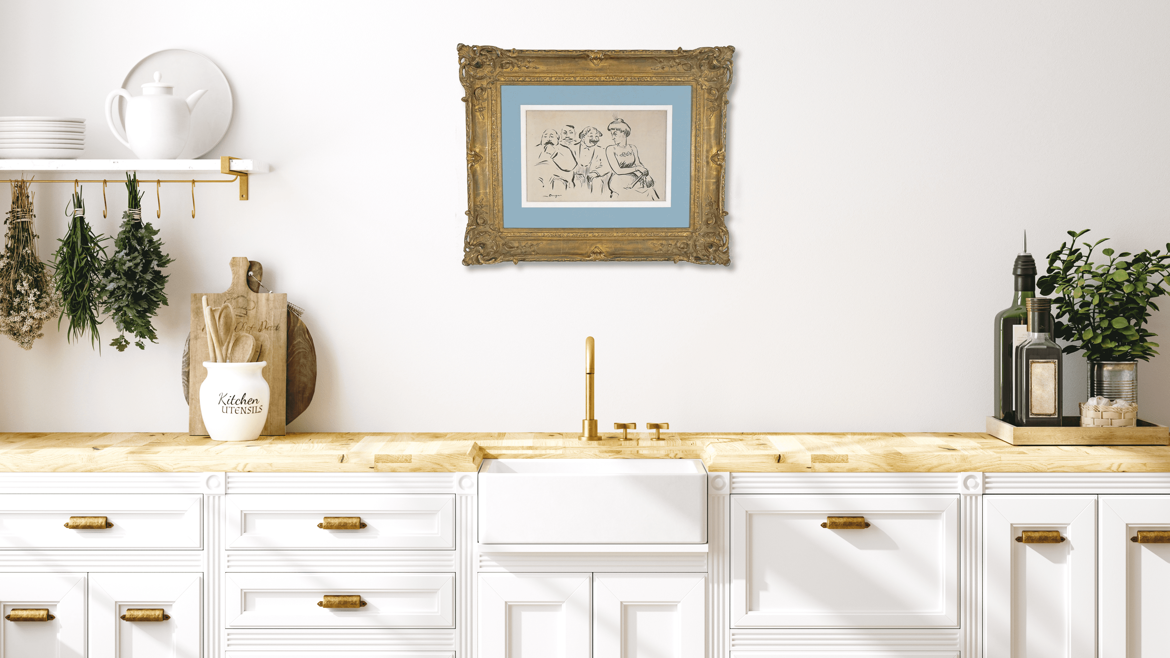 De conversatie zonder lijst