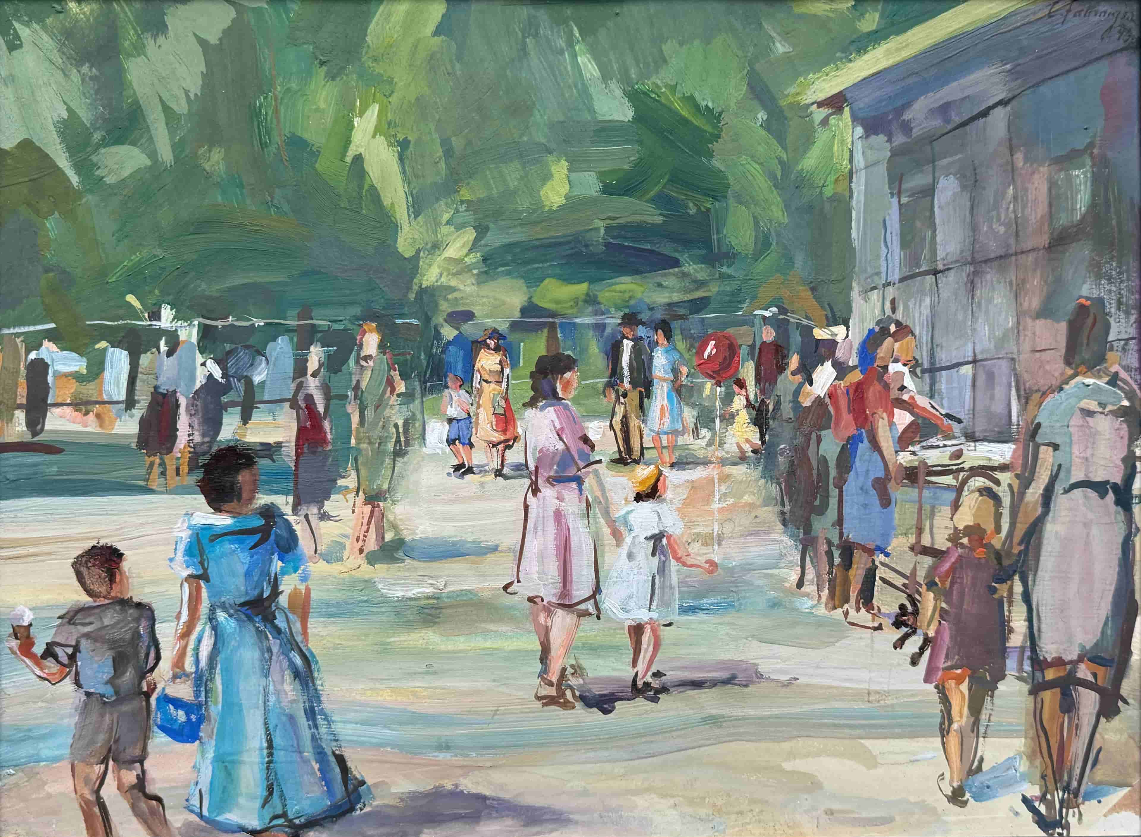 Carl Fahringer - Zomerdag in de dierentuin