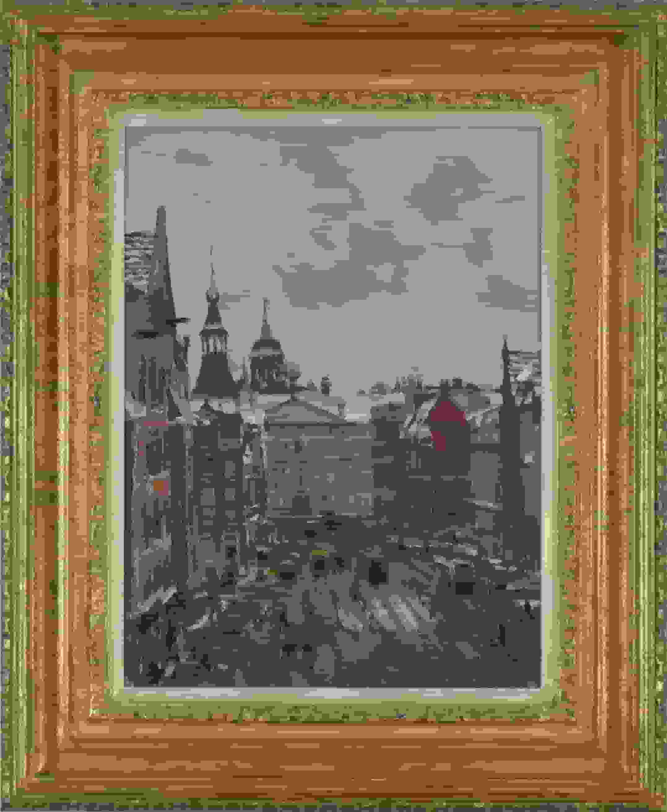 Hendrik Jan Wolter - Paleis op de Dam (met lijst)