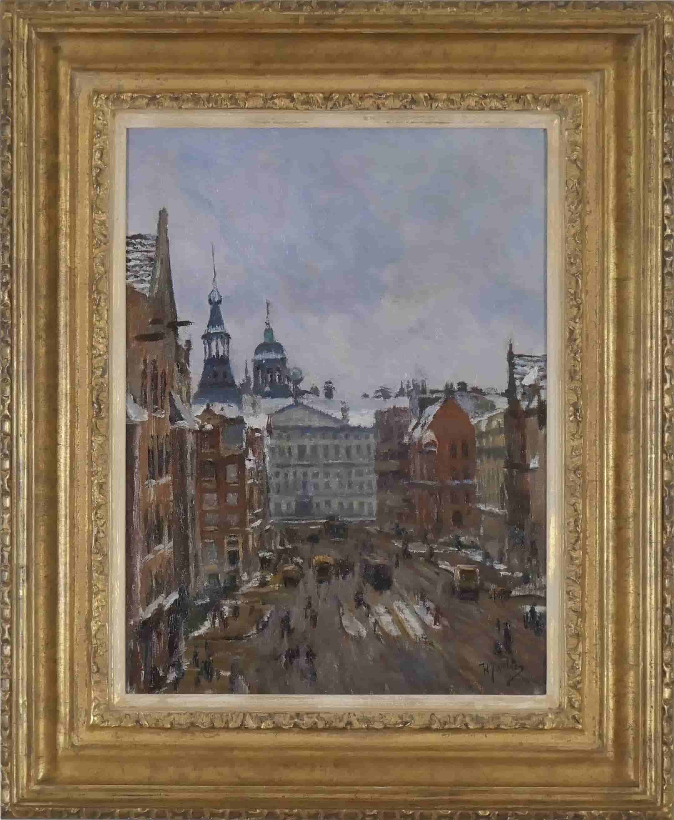 Hendrik Jan Wolter - Paleis op de Dam (met lijst)