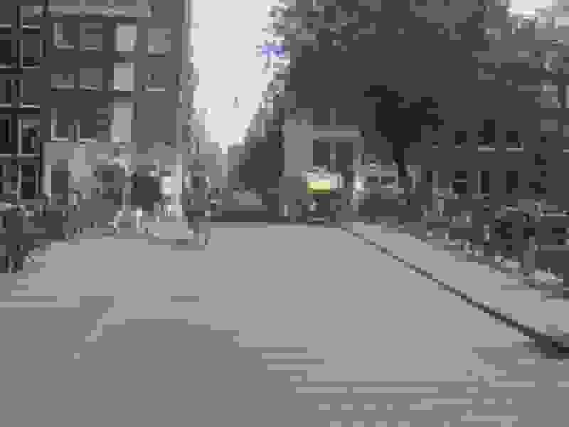 Titus Meeuws - Hartenstraat te Amsterdam (in het echt)