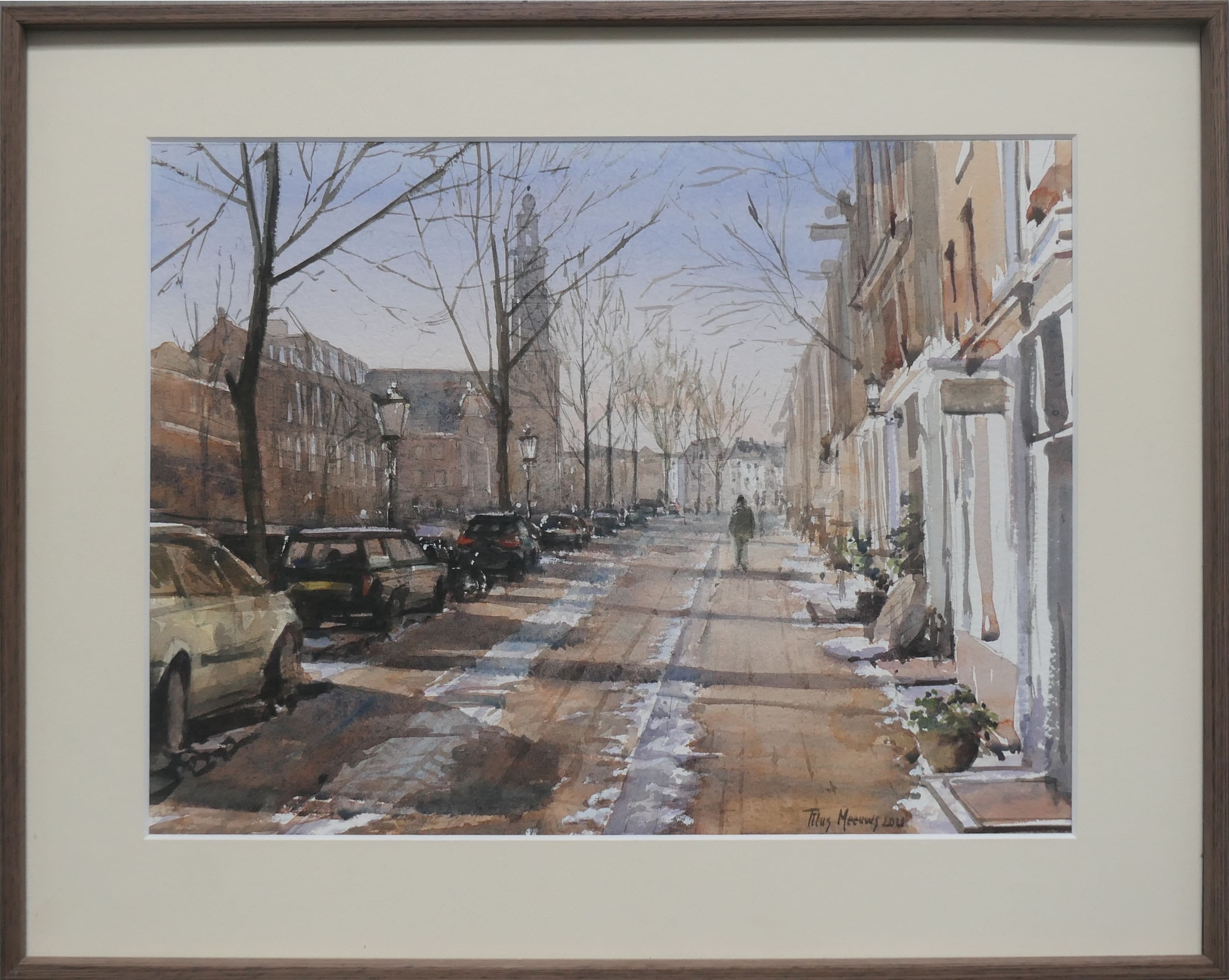 Prinsengracht, Amsterdam zonder lijst