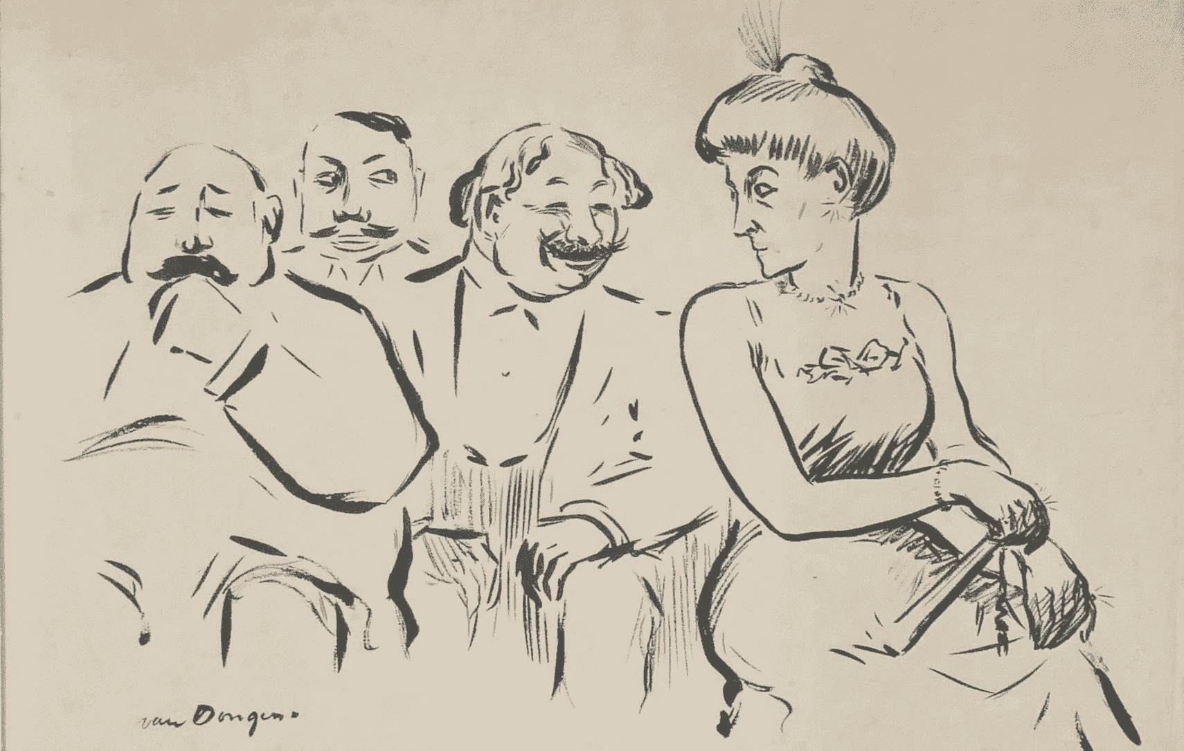 Kees van Dongen - De conversatie