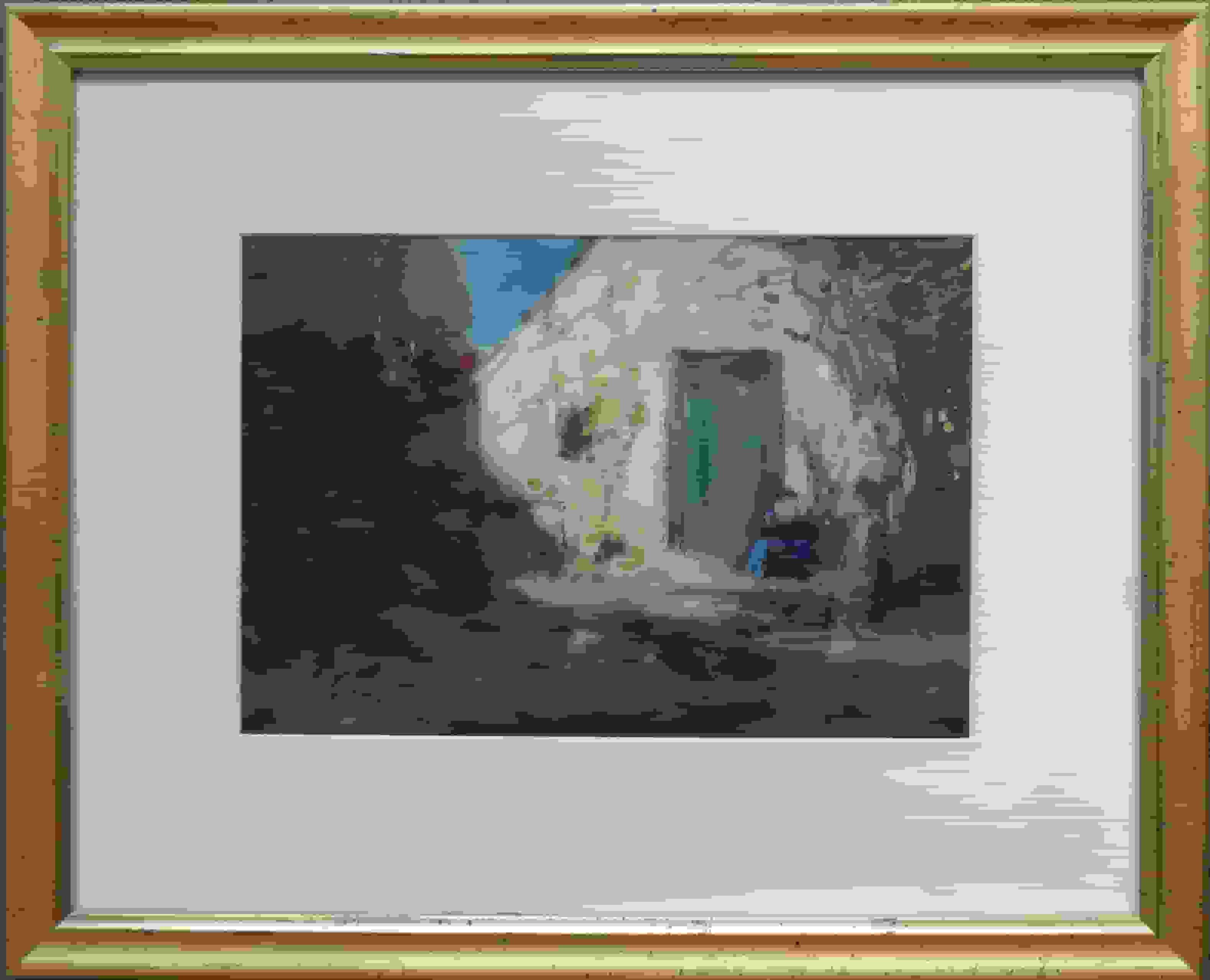 Jan Voerman sr - Eper huisje (met lijst)