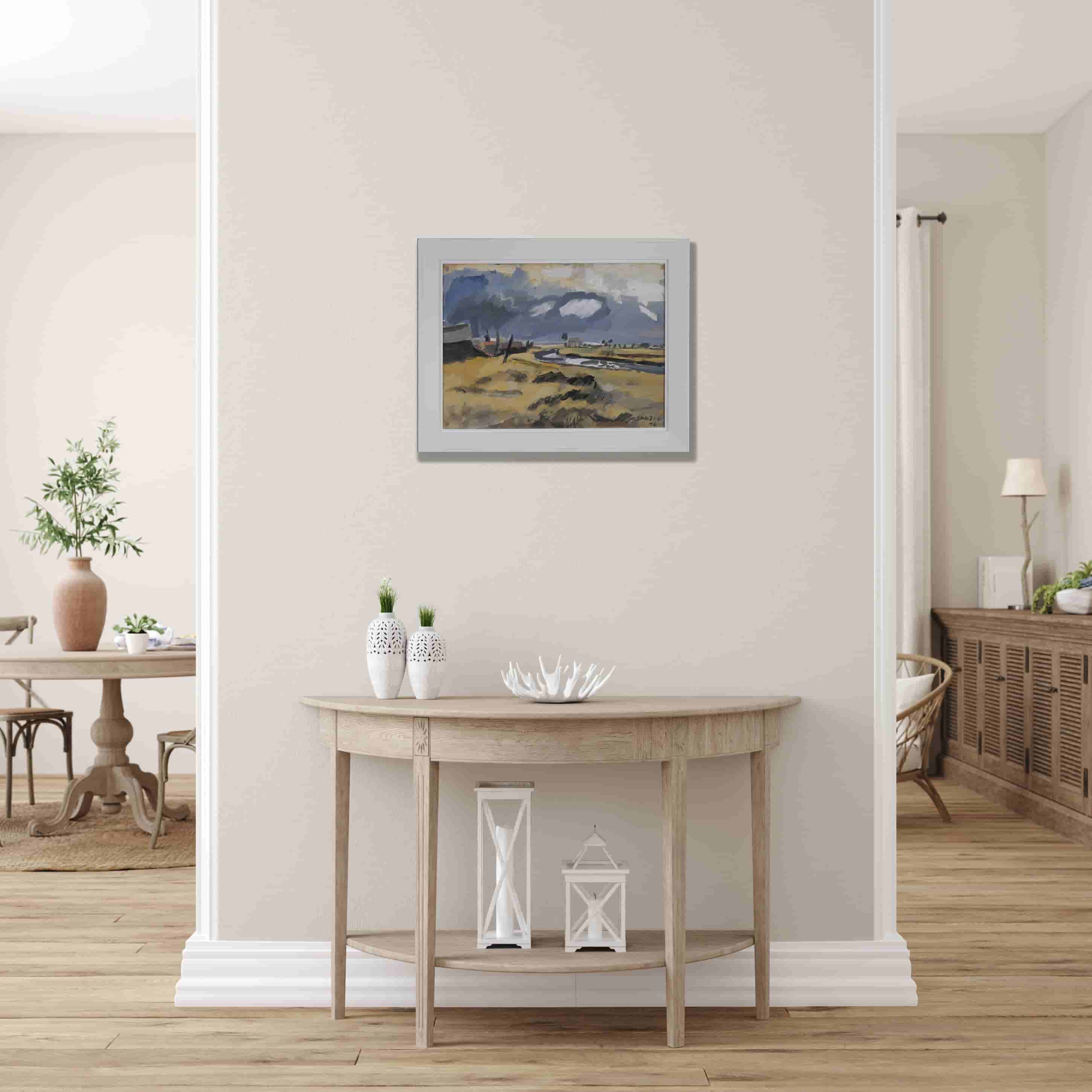 Jan van der Zee - Gronings Landschap (in interieur)