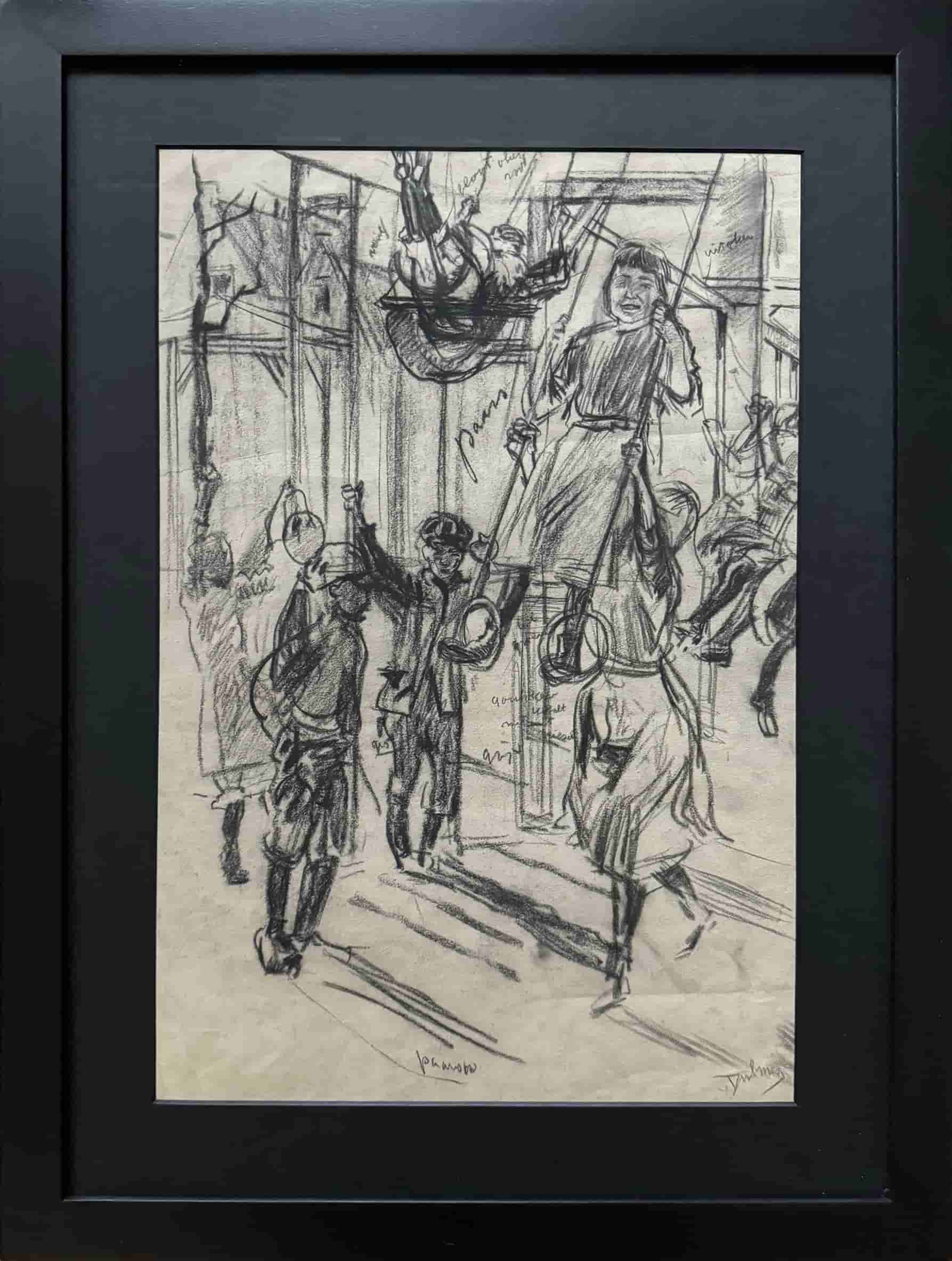 Erasmus Bernard von Dülmen-Krumpelman - Gymzaal (met lijst)