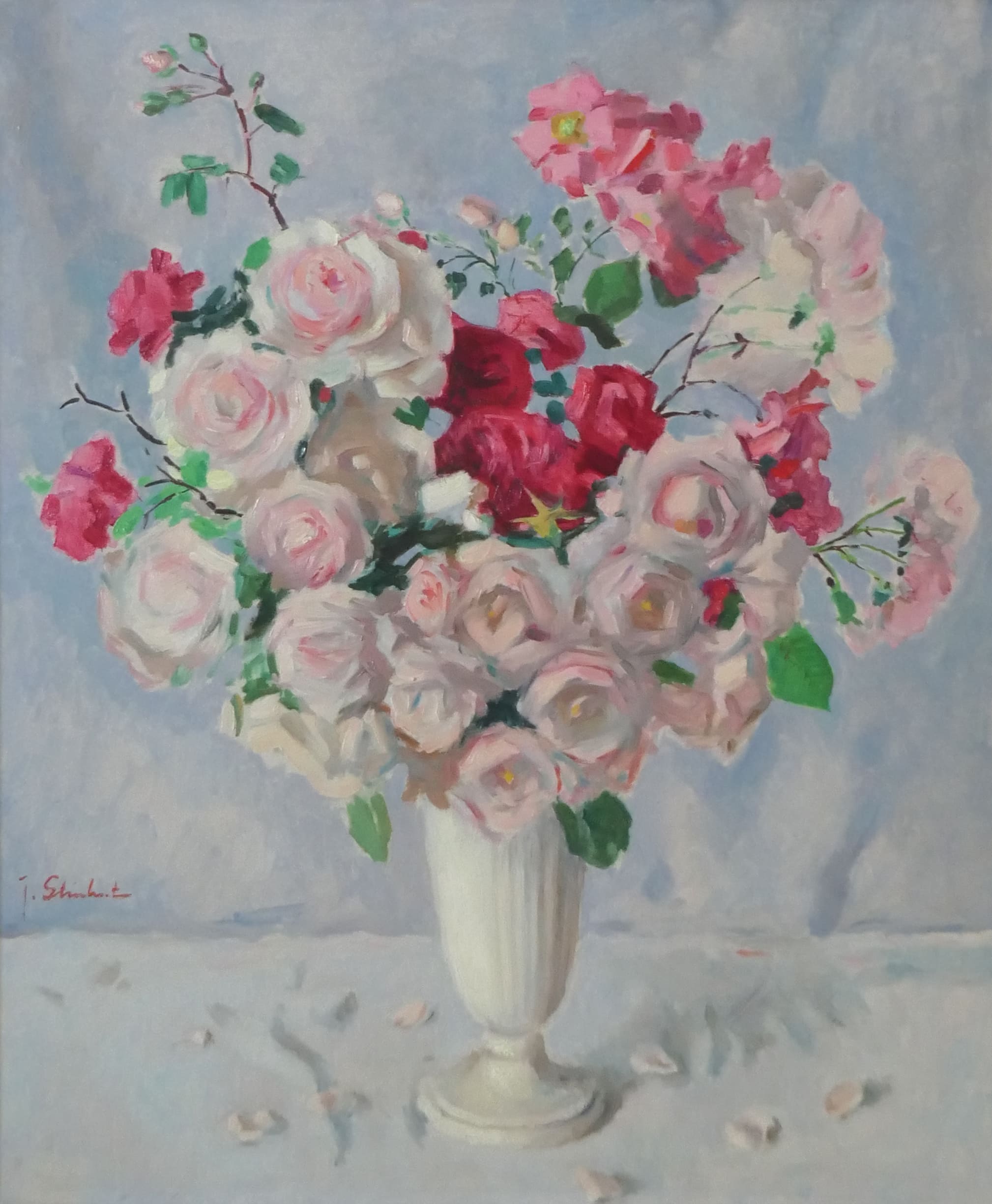 Rozen zonder lijst