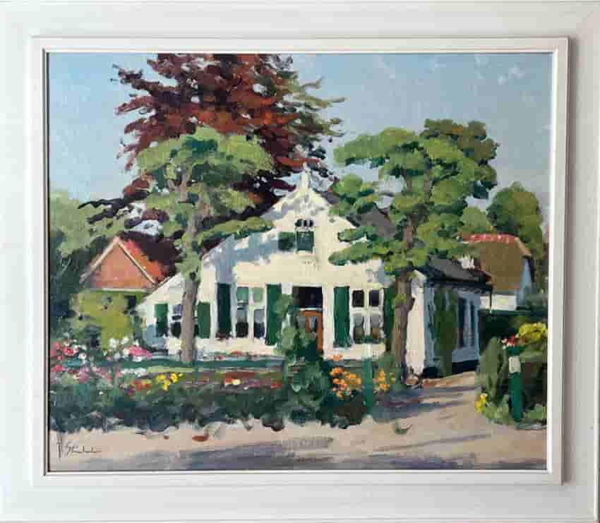 Joop Stierhout - Boerderij (met lijst)