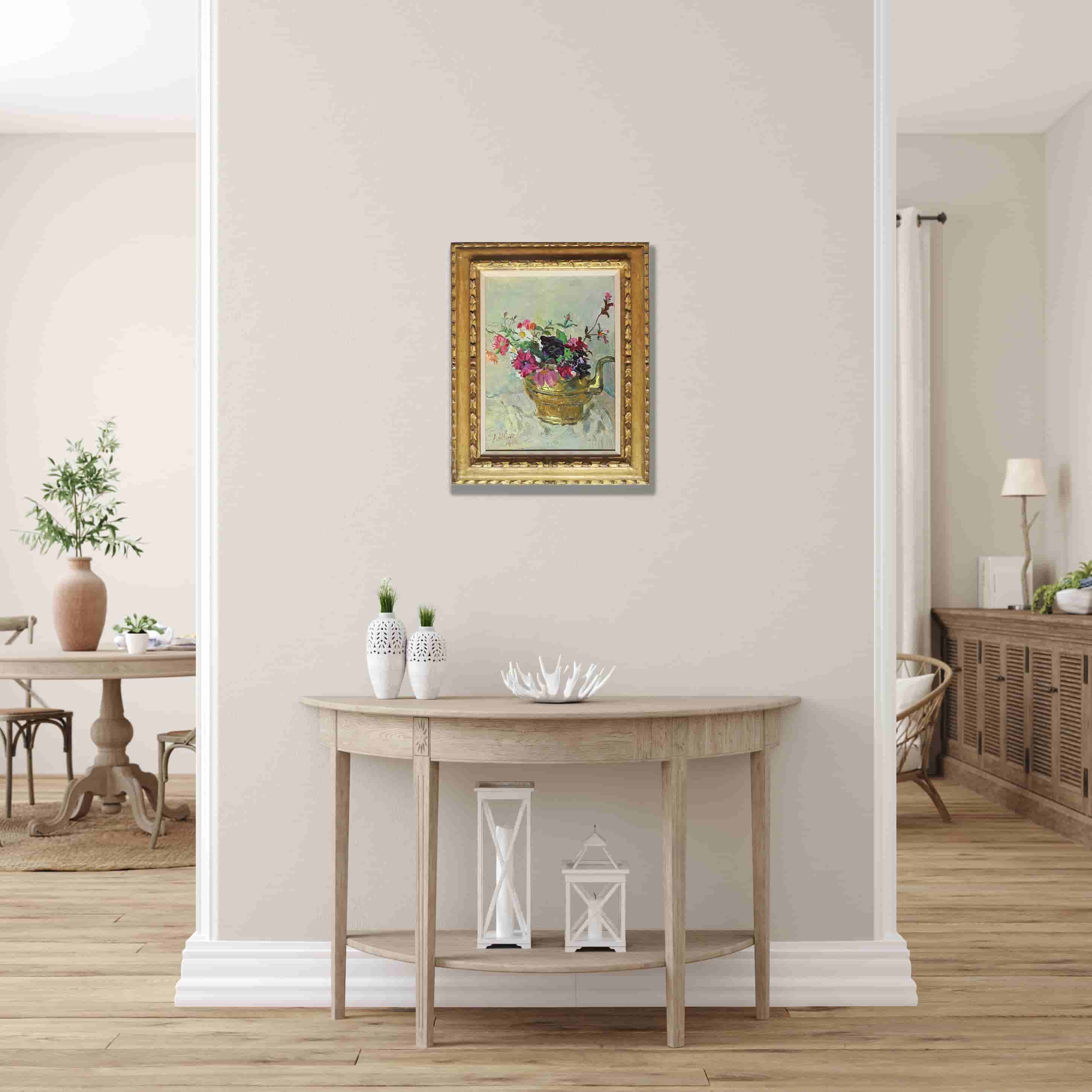 Jan Altink - Bloemstilleven (in interieur)