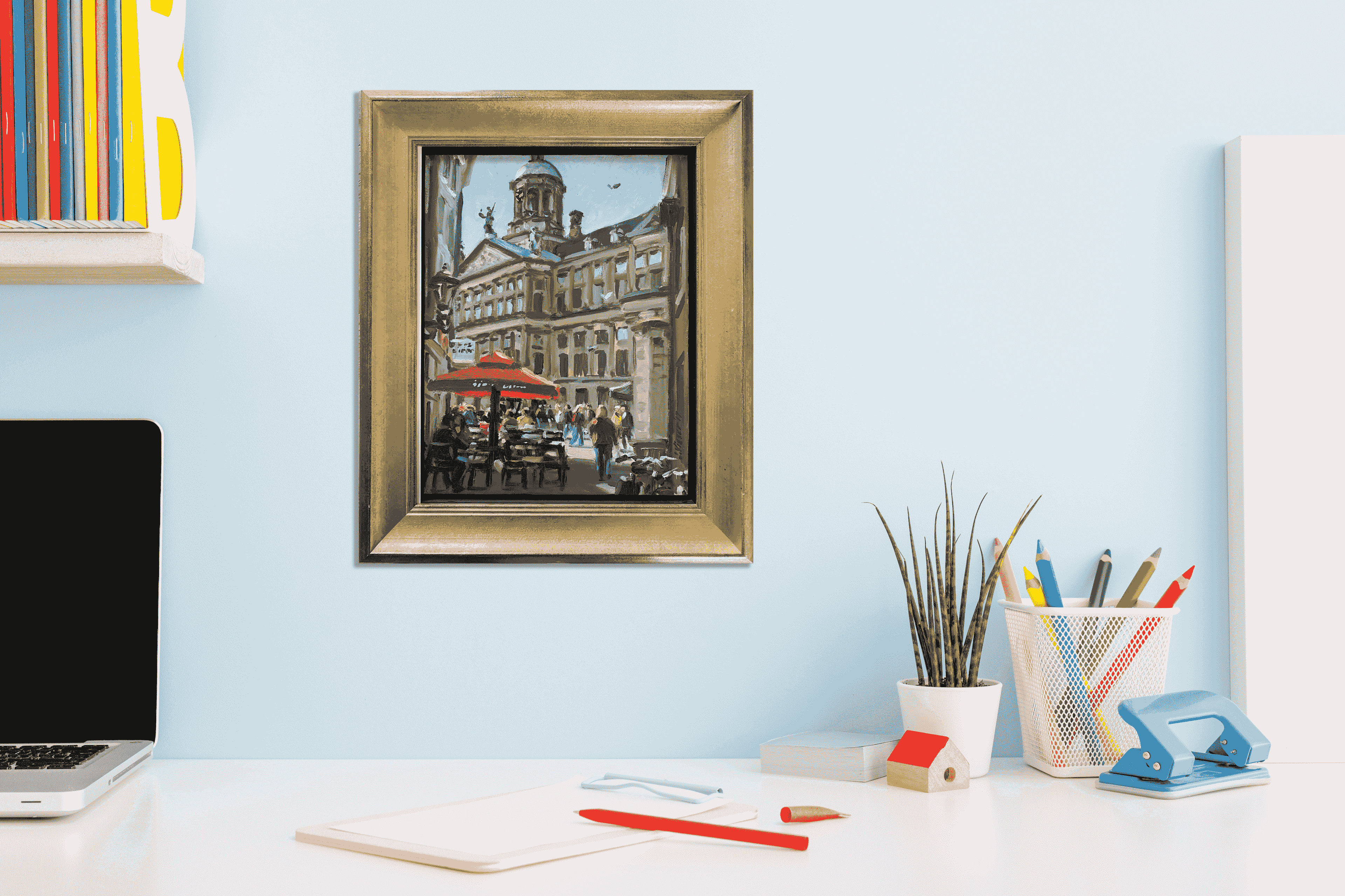 Louis Visser - Amsterdam – Paleis op de Dam (in interieur)