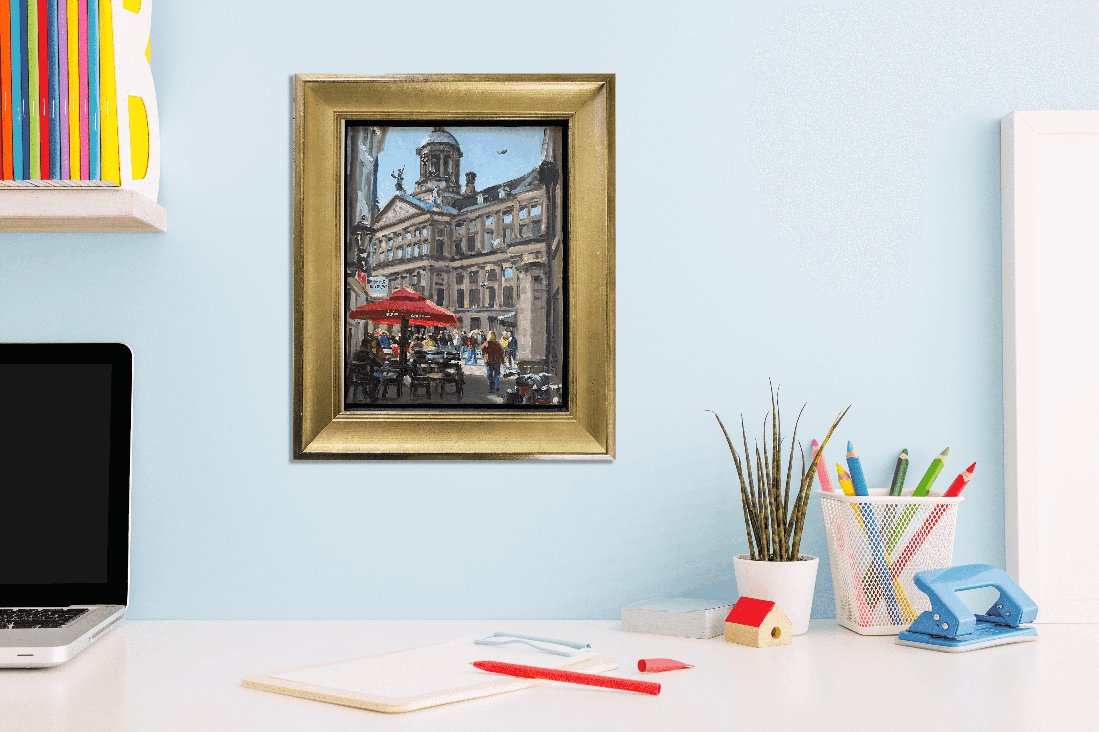 Louis Visser - Amsterdam – Paleis op de Dam (in interieur)