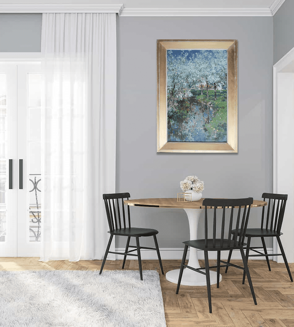 Bloesem zonder lijst