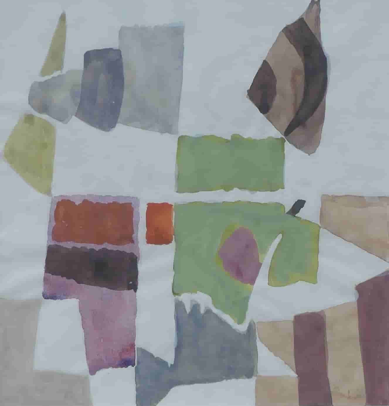 Geer van Velde - Compositie (zonder lijst)