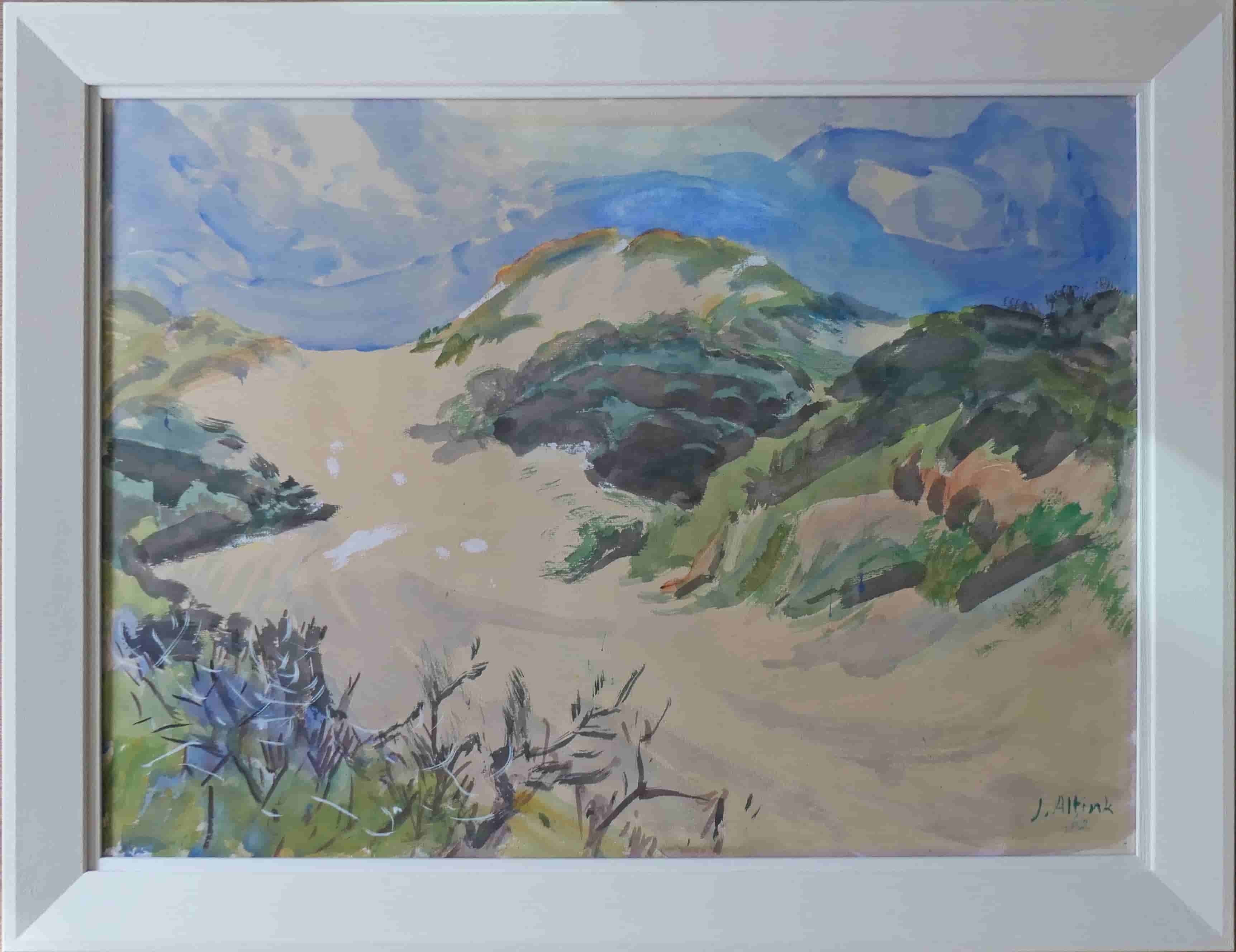 Jan Altink - Duinen (met lijst)