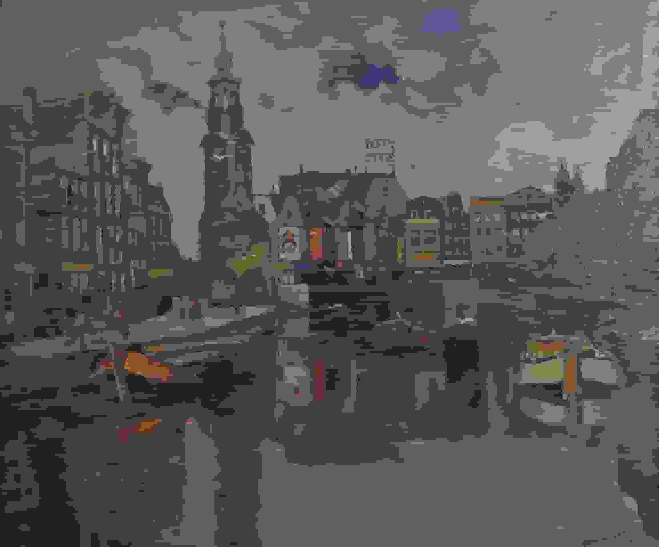 Jan Korthals - De Munt (zonder lijst)