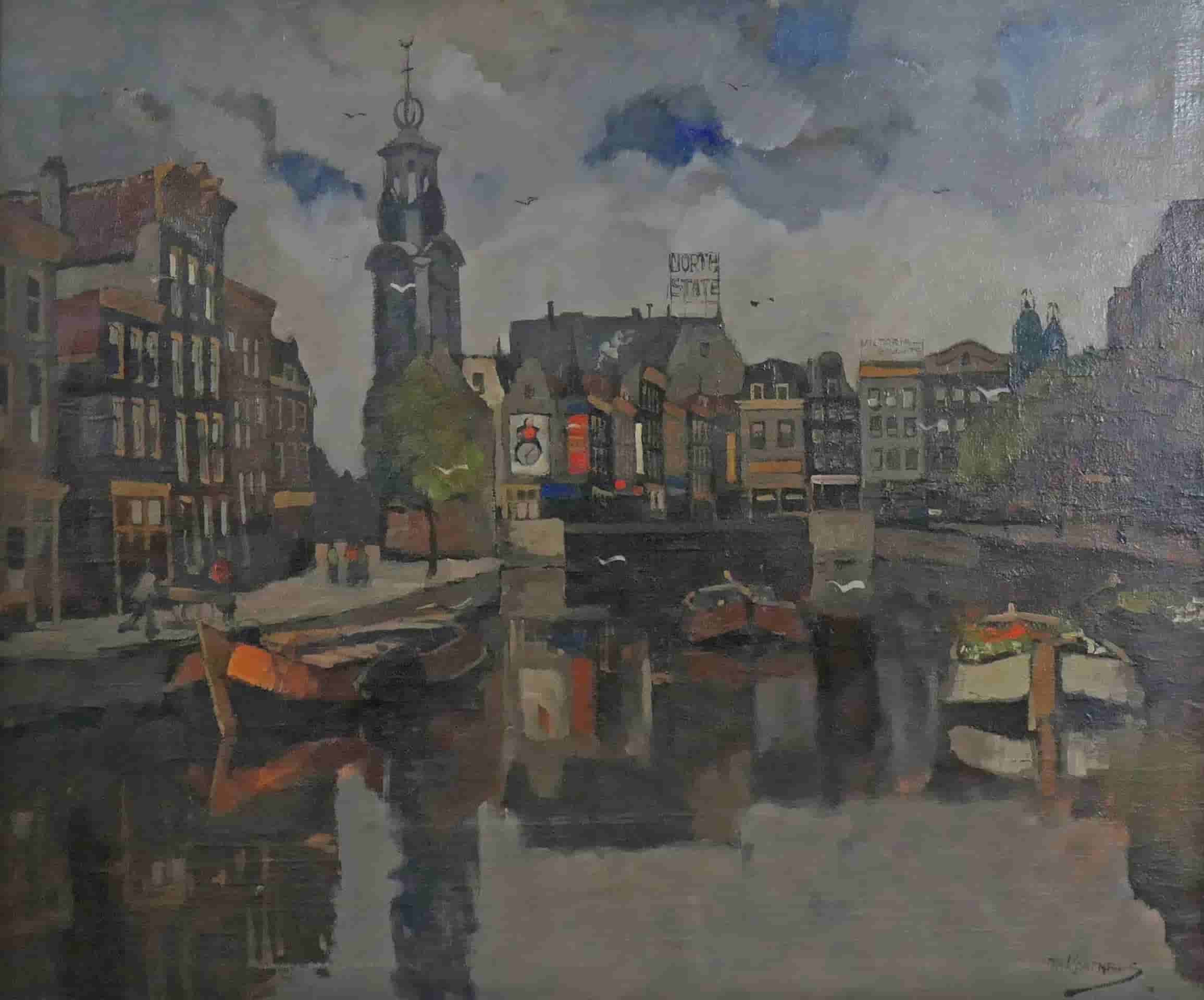 Jan Korthals - De Munt (zonder lijst)