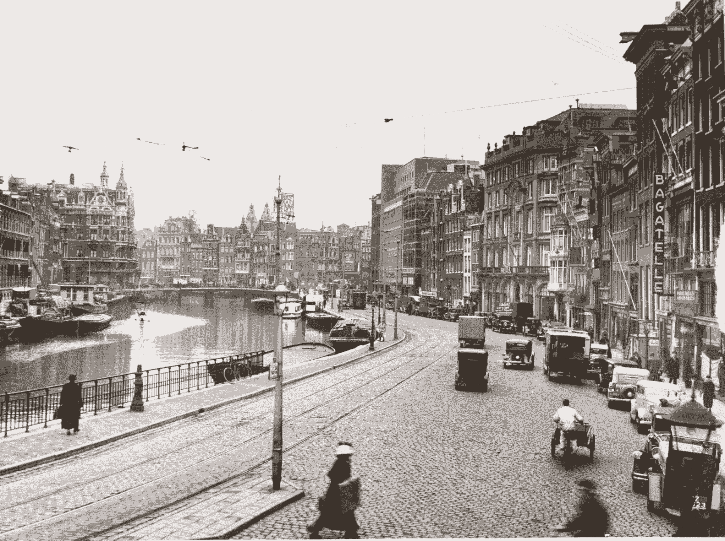 Erasmus Bernard von Dülmen-Krumpelman - Werkzaamheden aan het Rokin, Amsterdam (in het echt)