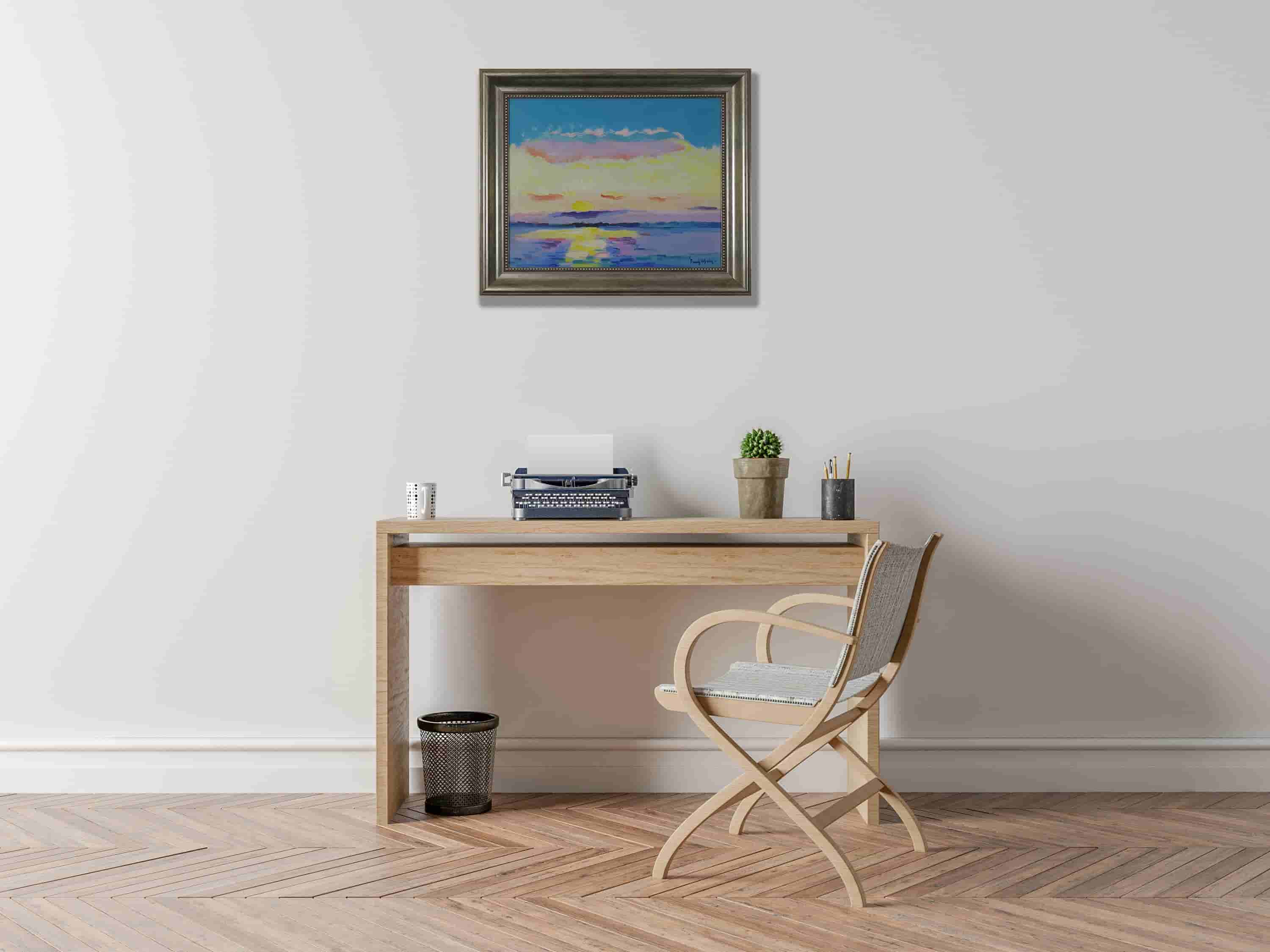 Freek van den Berg - Ondergaande zon (in interieur)