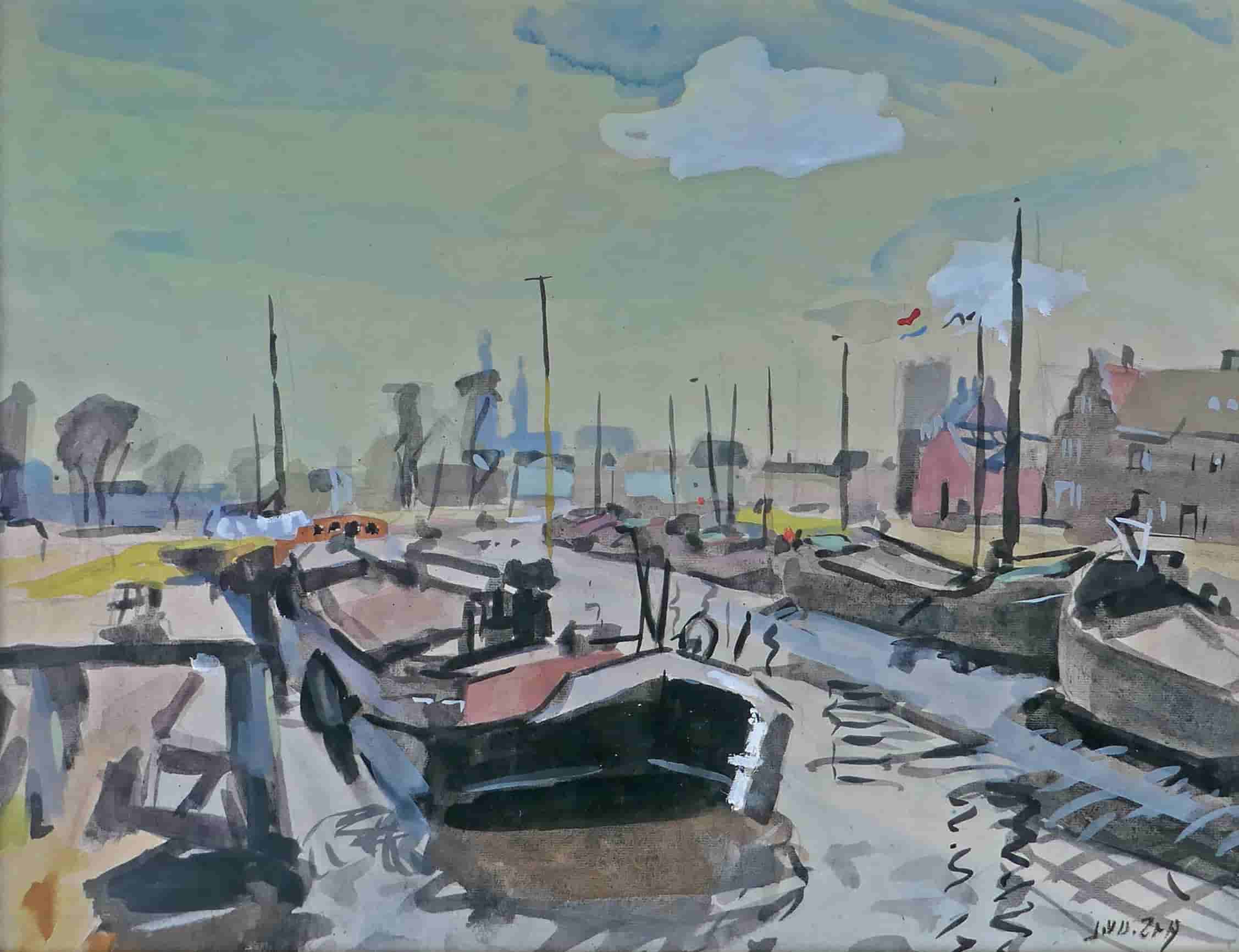 Jan van der Zee - Damsterdiep