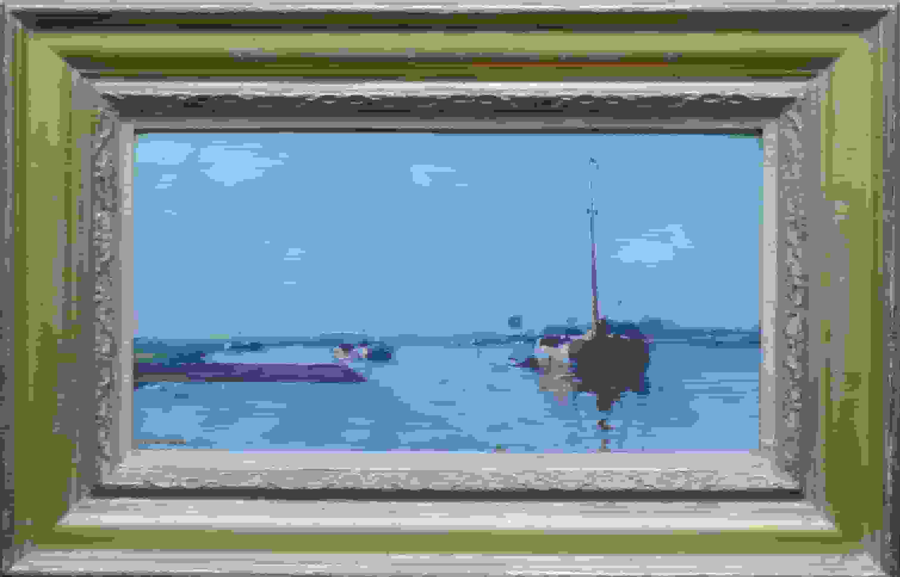 Cornelis Vreedenburgh - IJssel (met lijst)