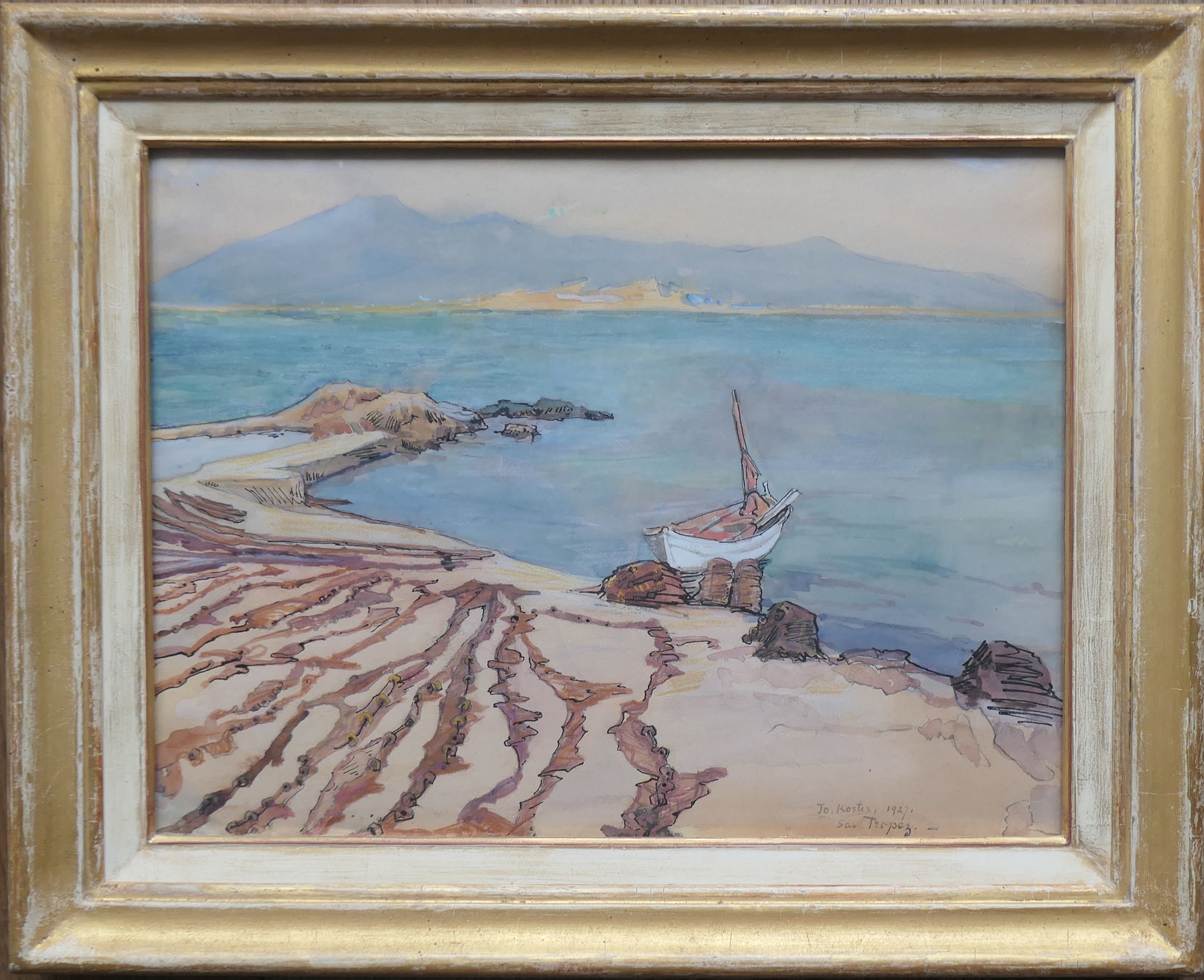 Baai van St Tropez zonder lijst