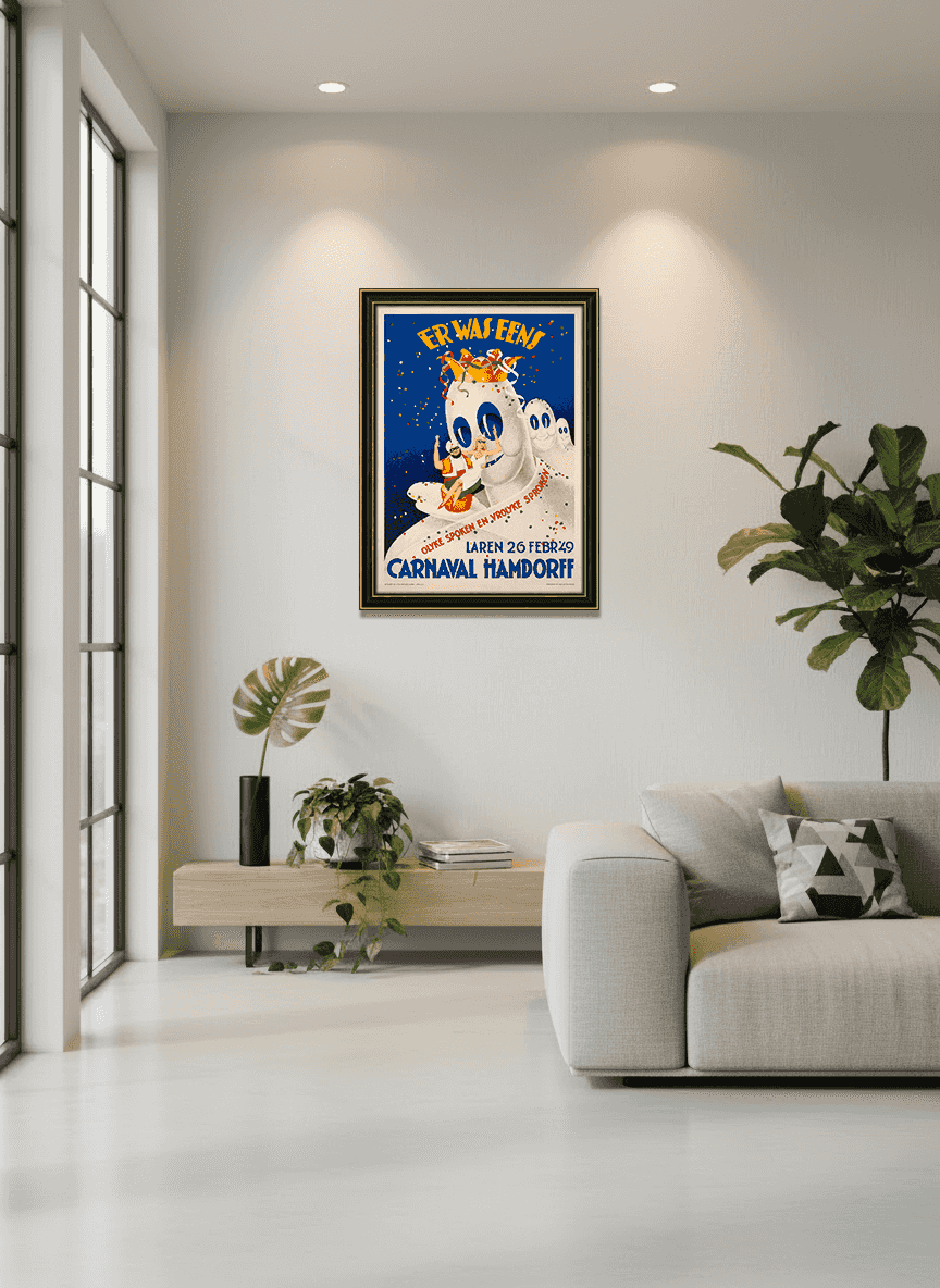 Peter W Zwart - Carnaval in Hamdorff 1949 (in interieur)