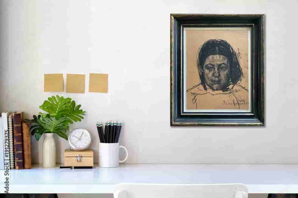 Suze Robertson - Portret van een meisje (in interieur)