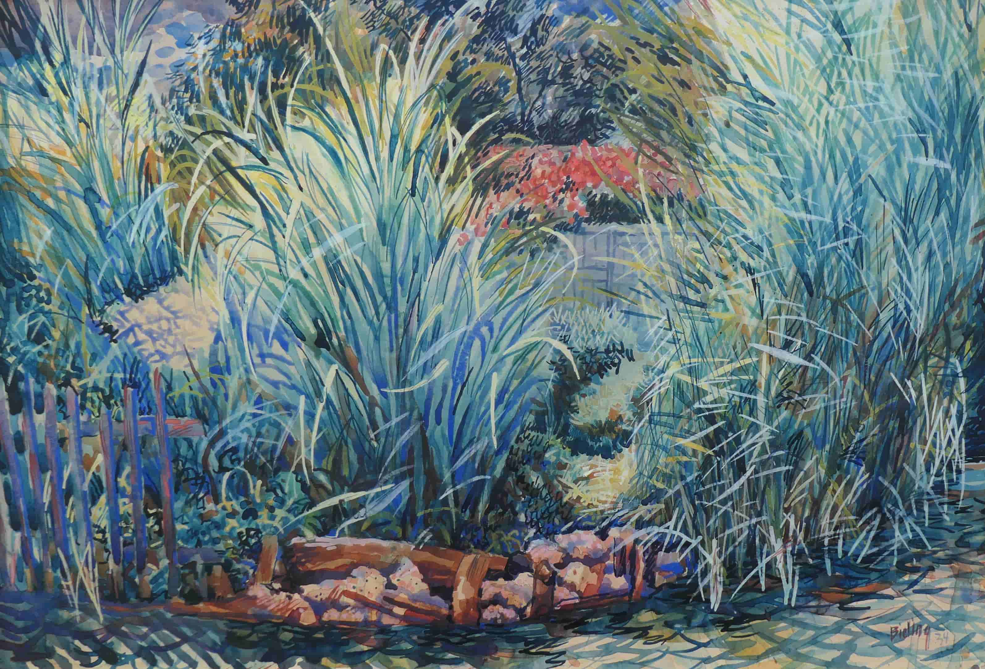 Herman Bieling - Tuin in Hillegersberg