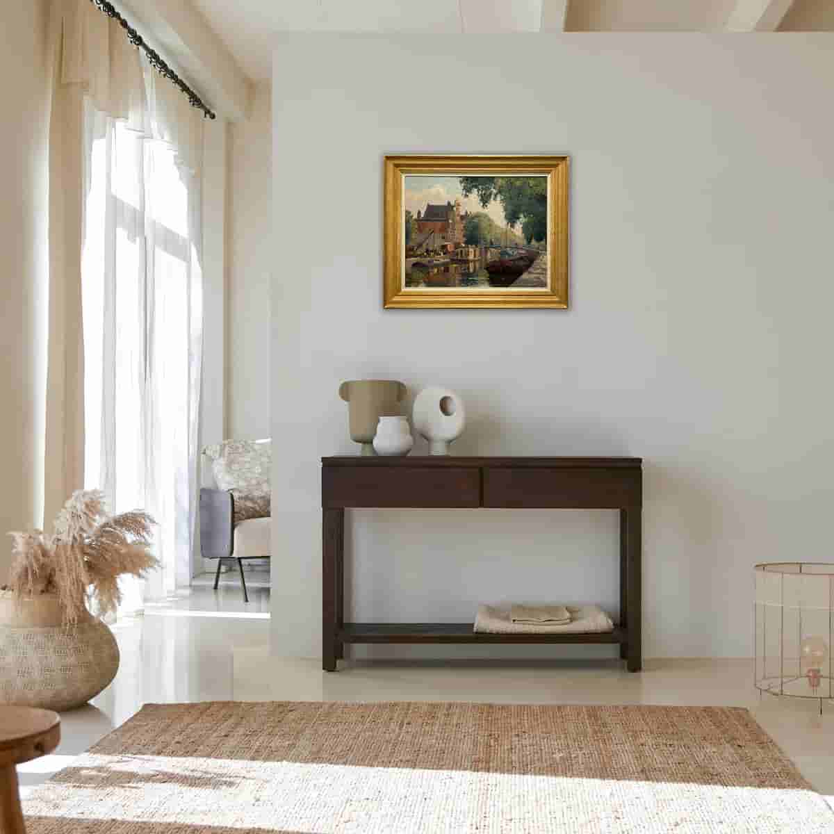 Gerbrand van Schagen - Brouwersgracht te Amsterdam (in interieur)