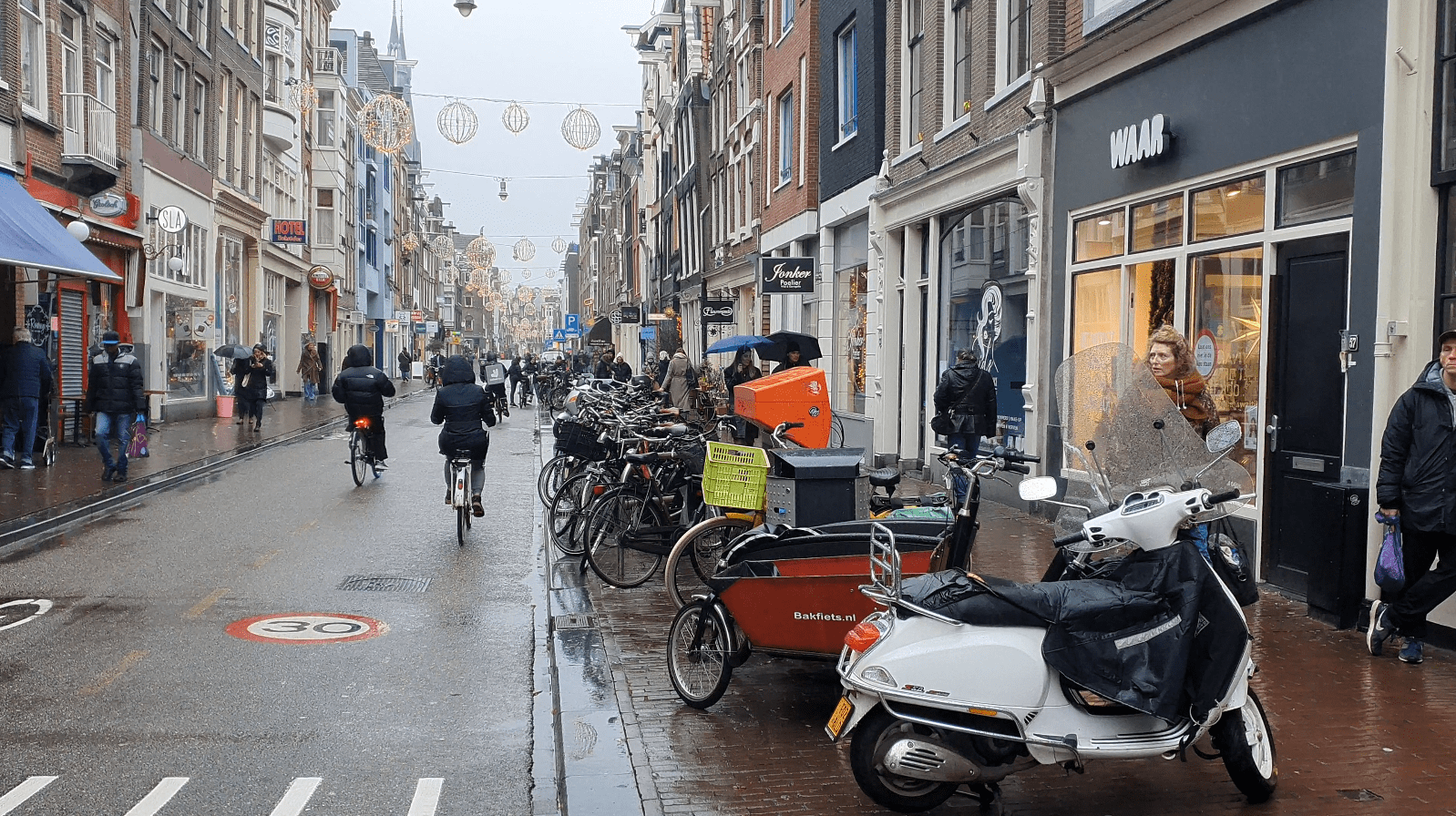 Haarlemmerdijk zonder lijst