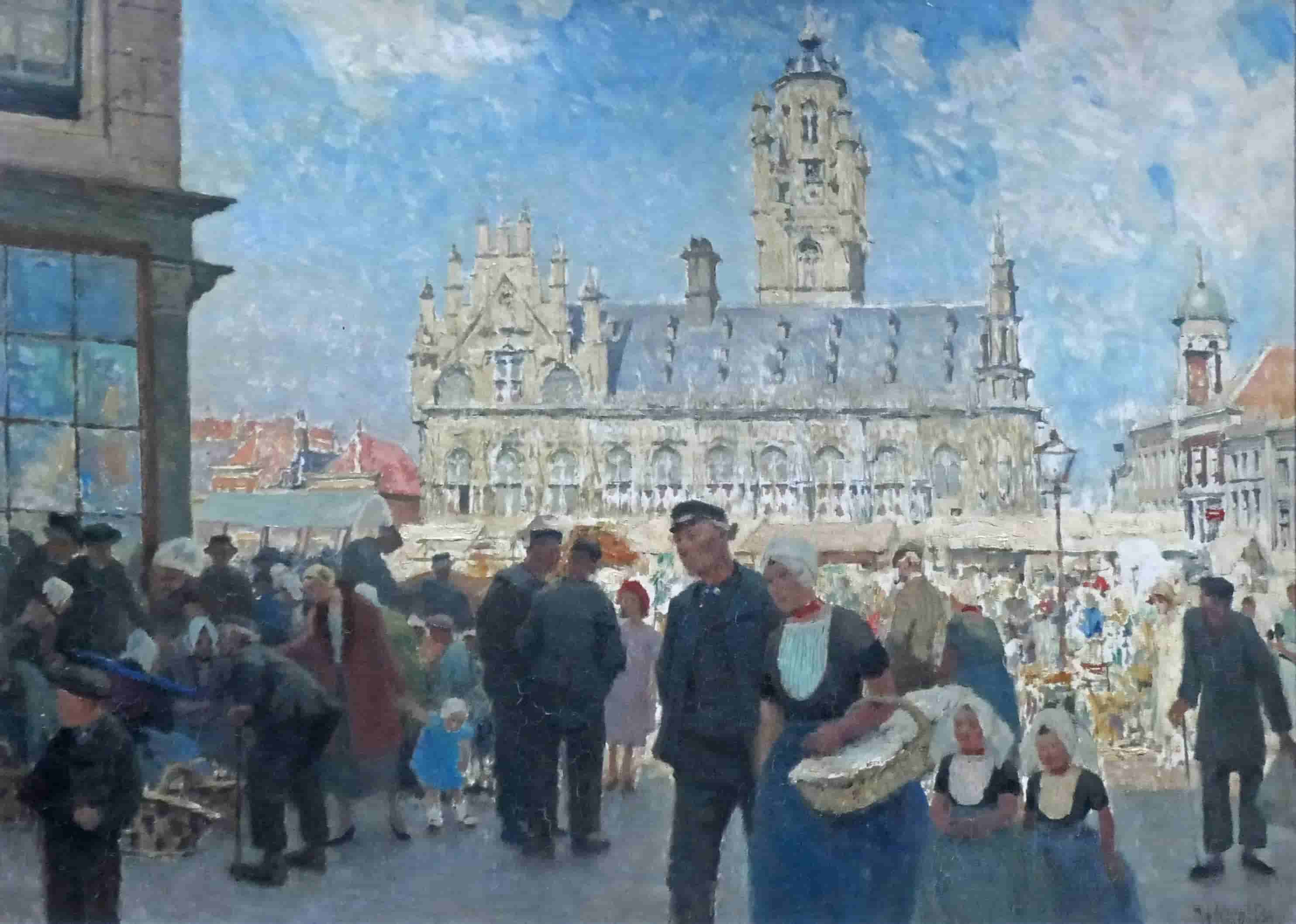 Hendrik Jan Wolter - Middelburg (zonder lijst)