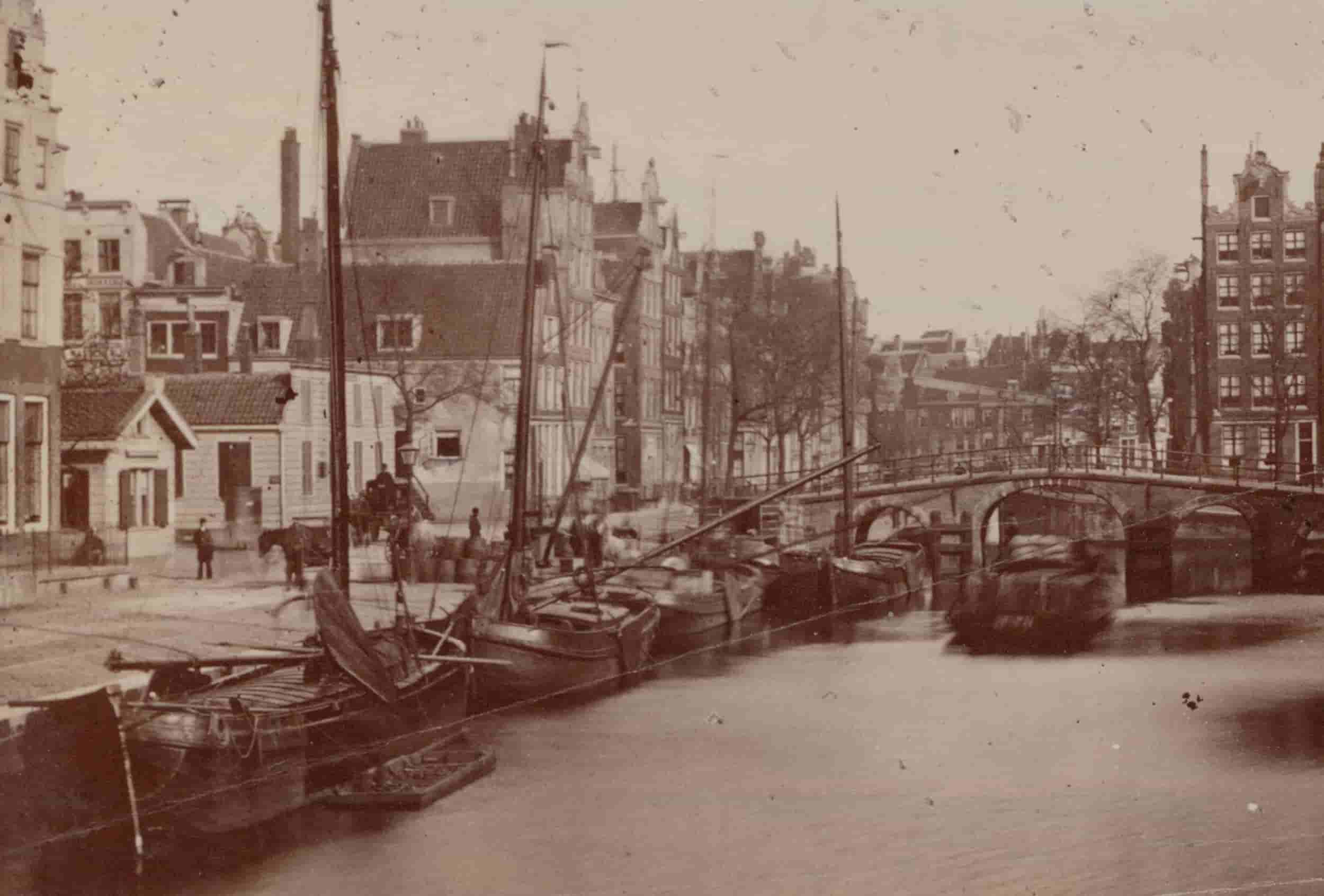 Gerbrand van Schagen - Brouwersgracht te Amsterdam (in het echt)