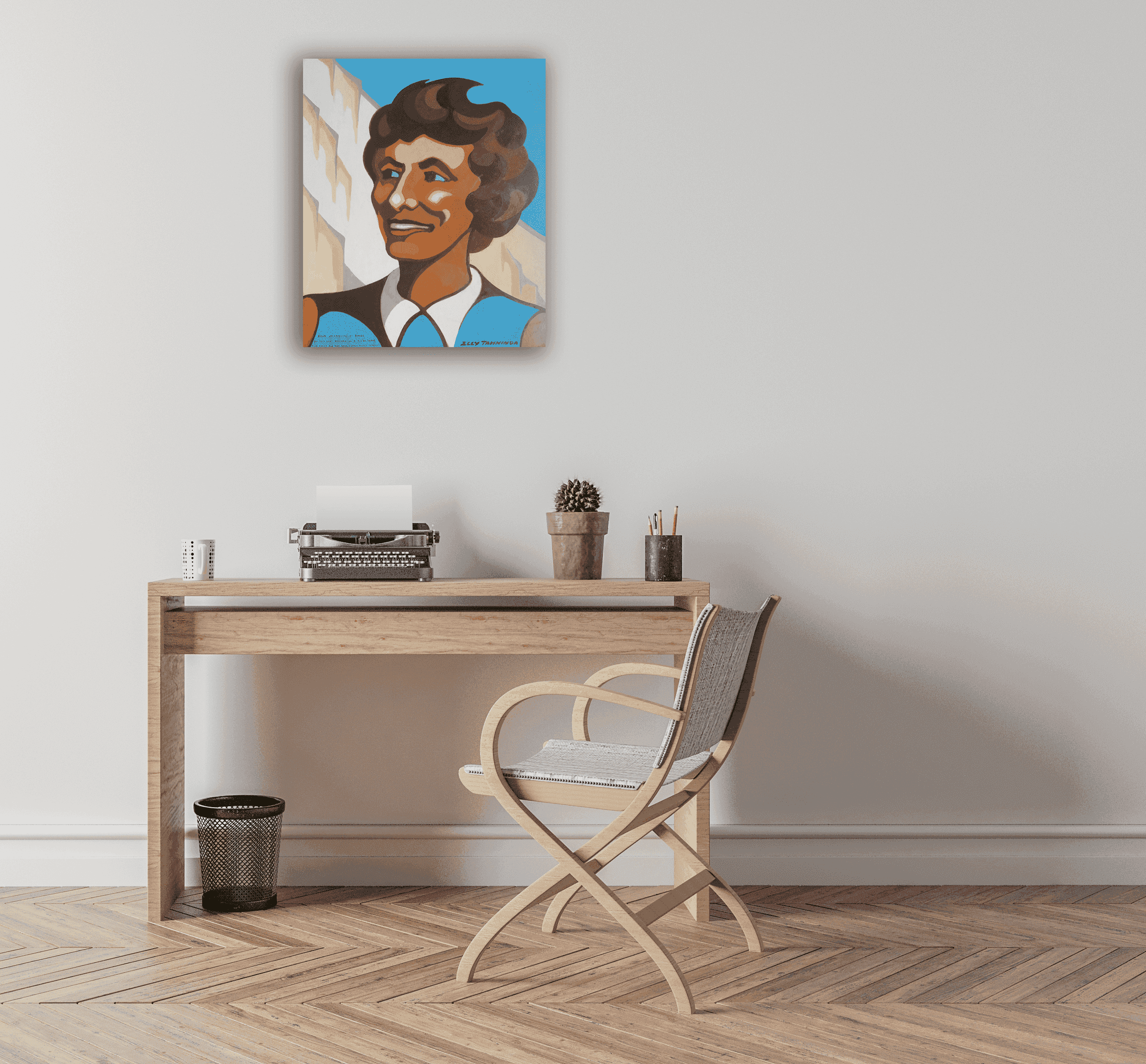 Elly Tamminga - Jeanette (met lijst)