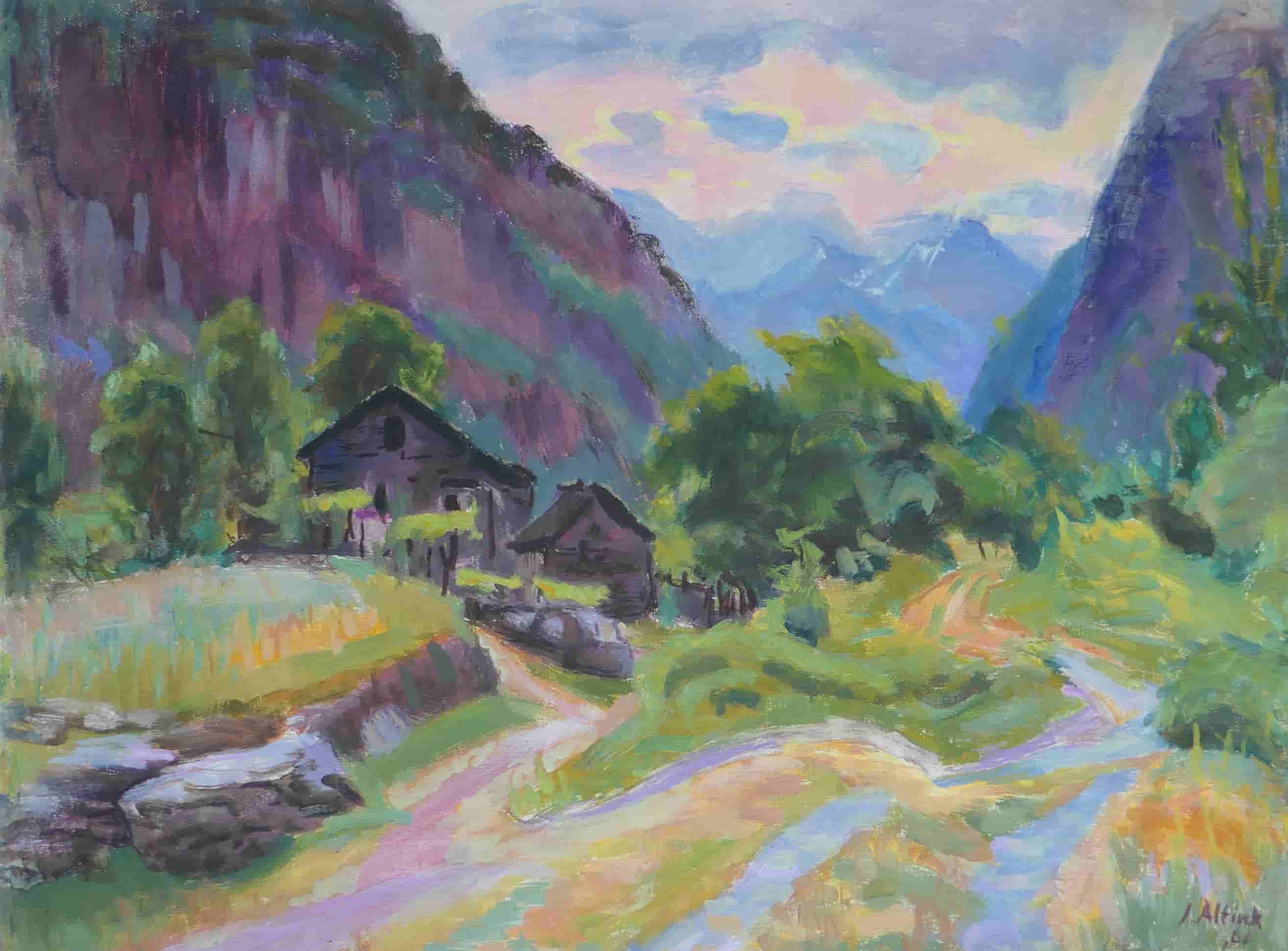 Jan Altink - Berglandschap