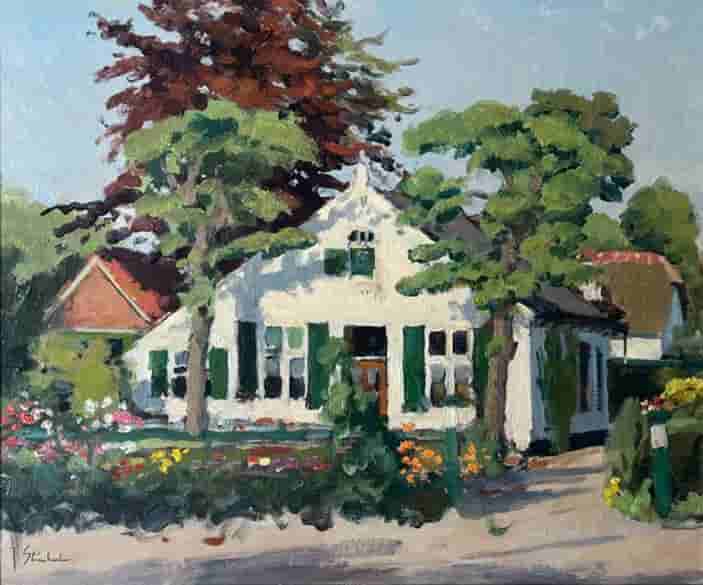 Joop Stierhout - Boerderij (zonder lijst)