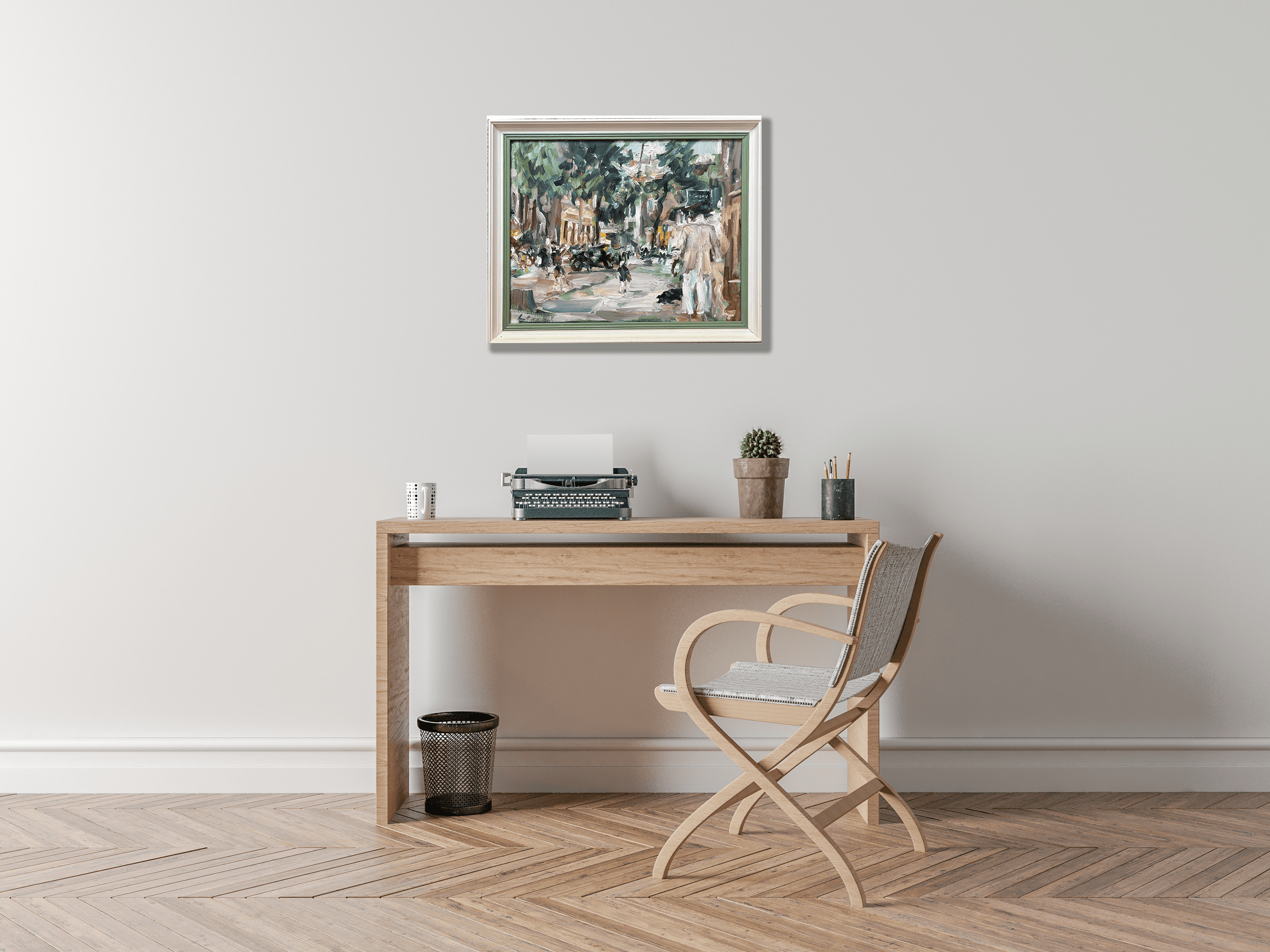 Plein in de Pijp zonder lijst