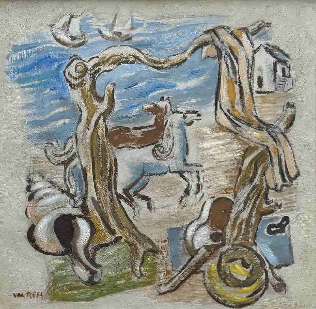 Otto van Rees - Allegorie op de zee (zonder lijst)