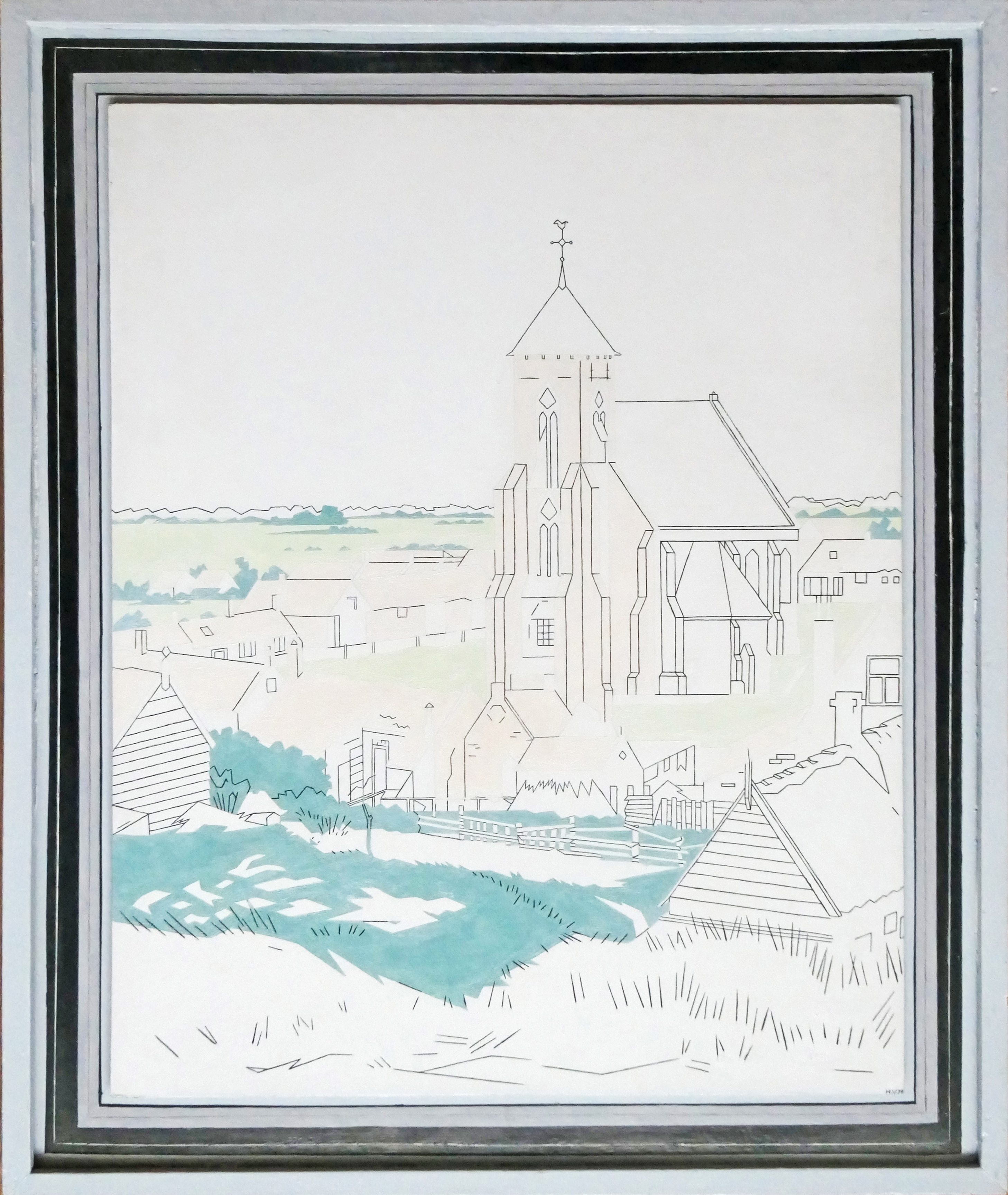 Zoutelande zonder lijst