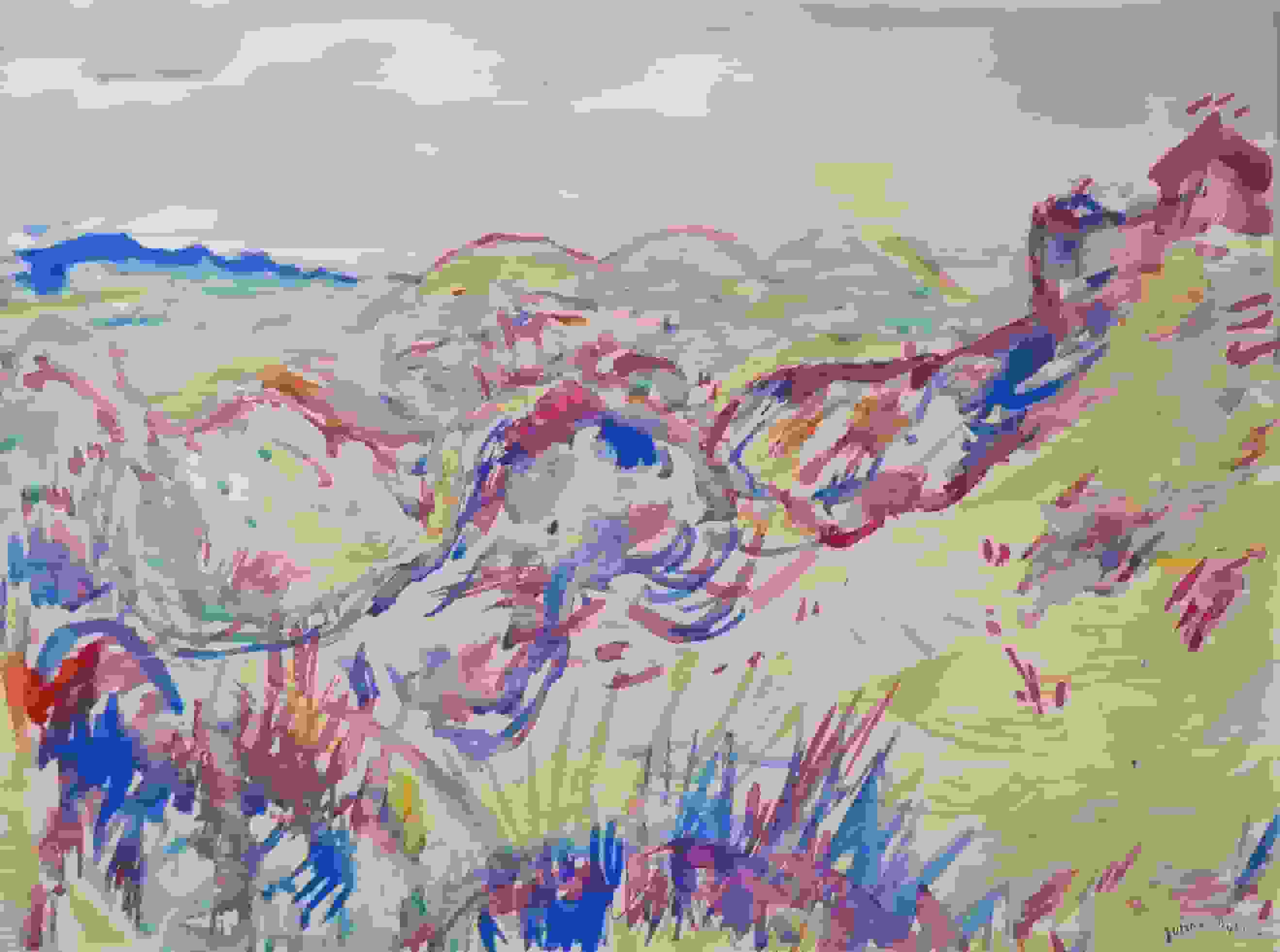 Johan Dijkstra - Duingezicht (zonder lijst)